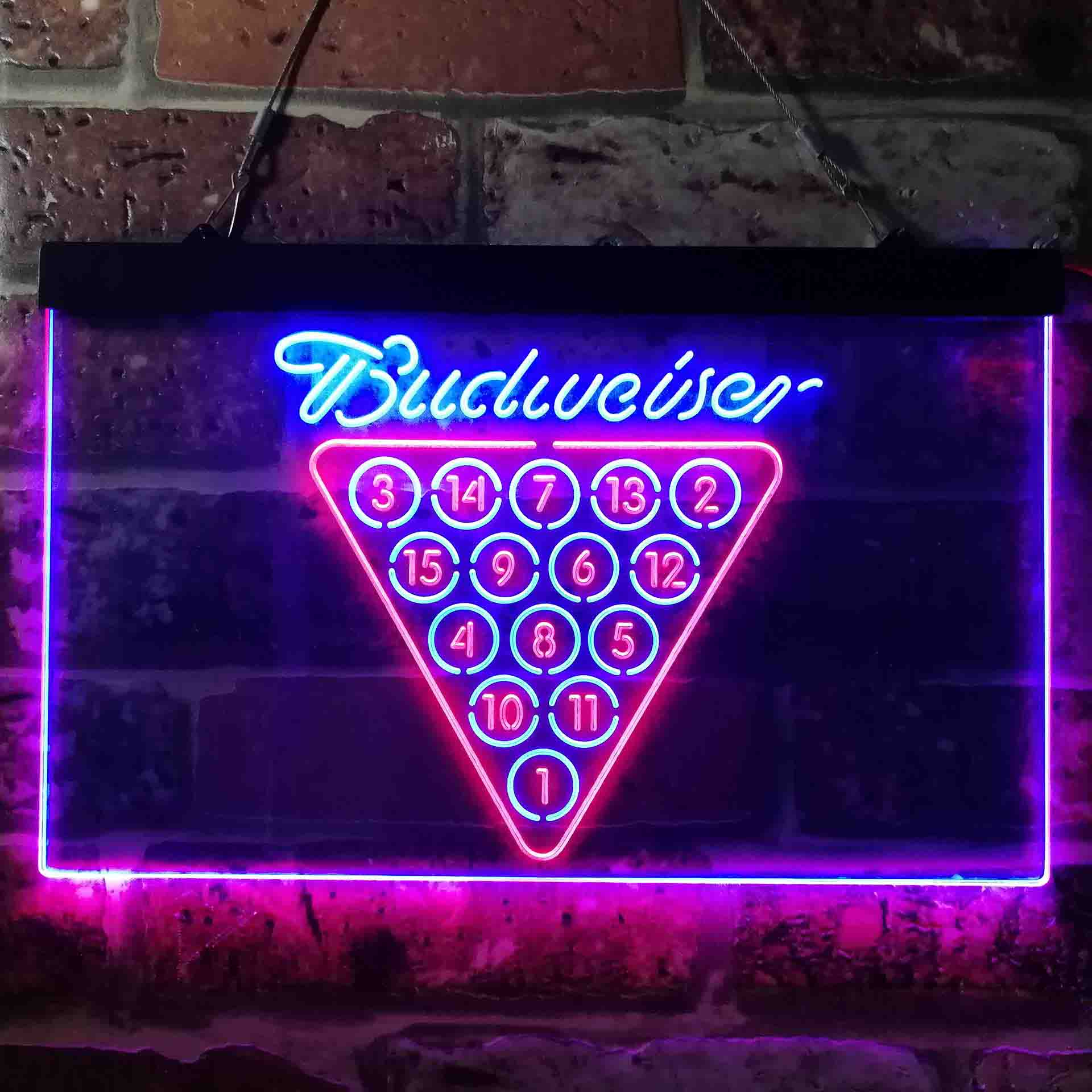 Budweisers Pool Room Bar Led Neon Sign - Image 10