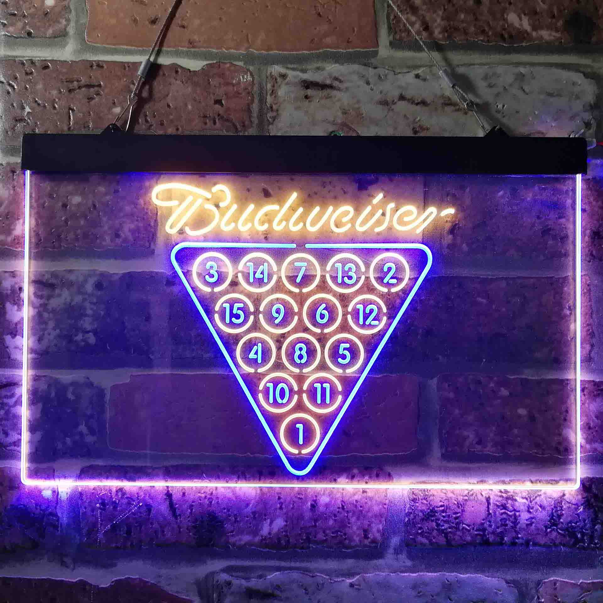 Budweisers Pool Room Bar Led Neon Sign - Image 11