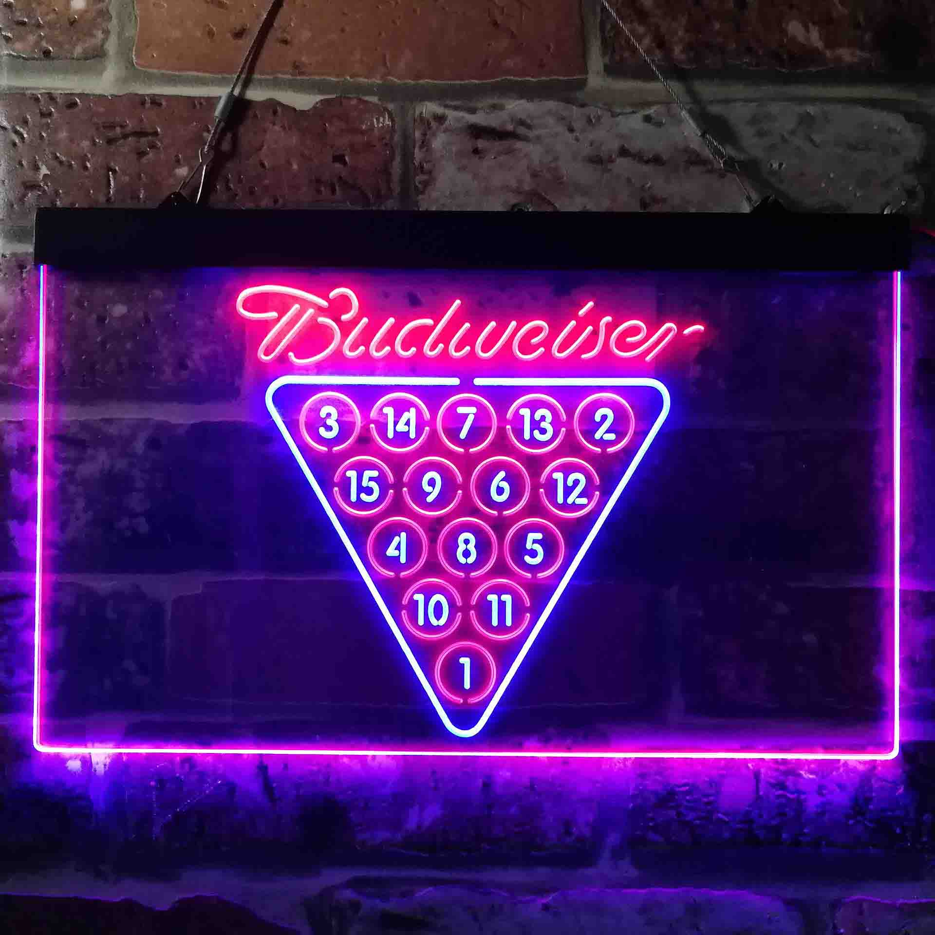 Budweisers Pool Room Bar Led Neon Sign - Image 12