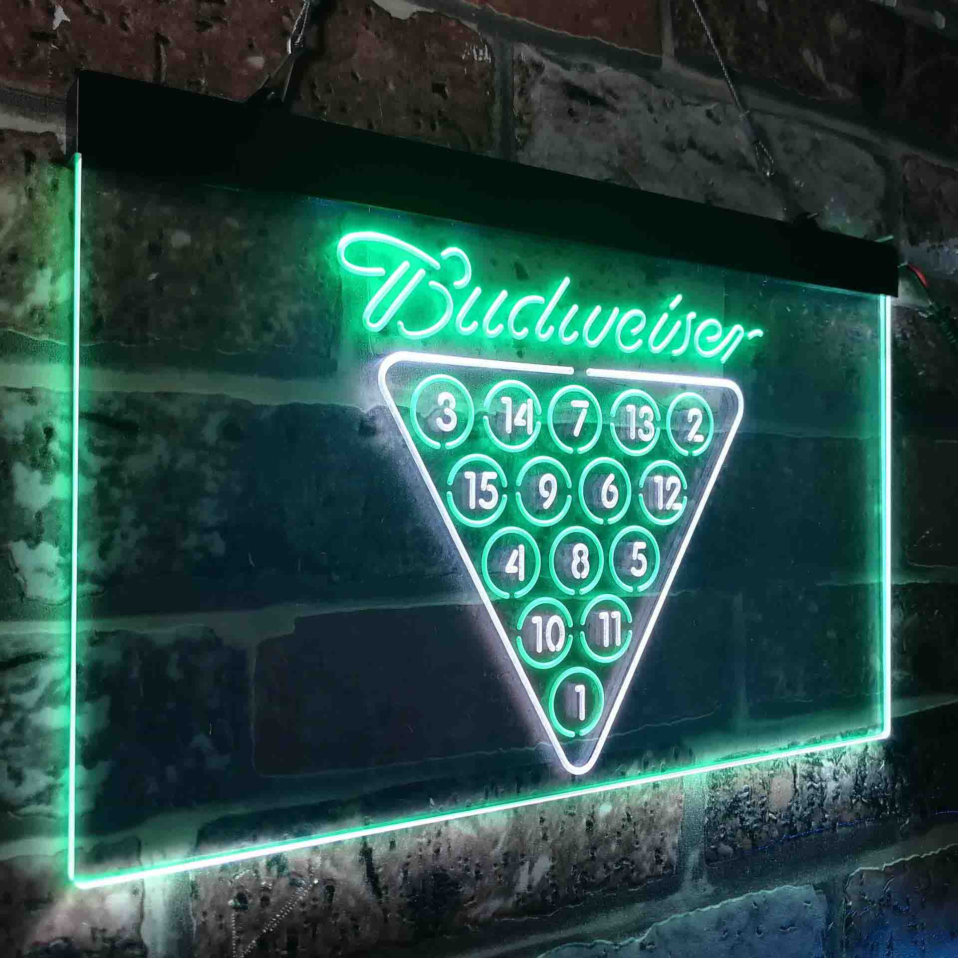 Budweisers Pool Room Bar Led Neon Sign - Image 14