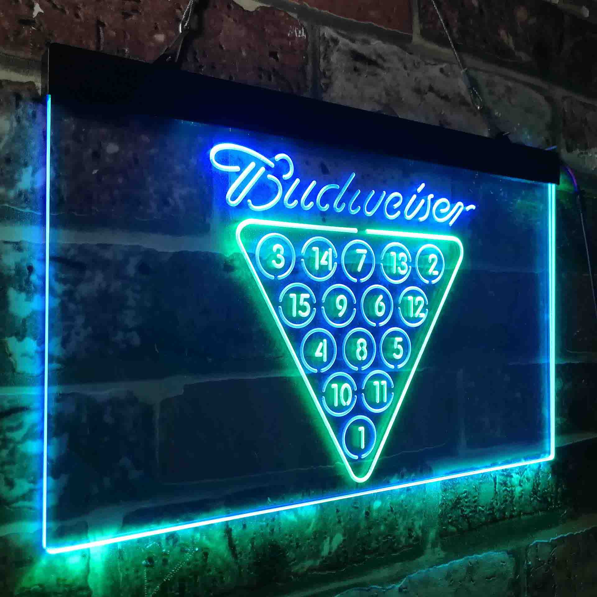 Budweisers Pool Room Bar Led Neon Sign - Image 16
