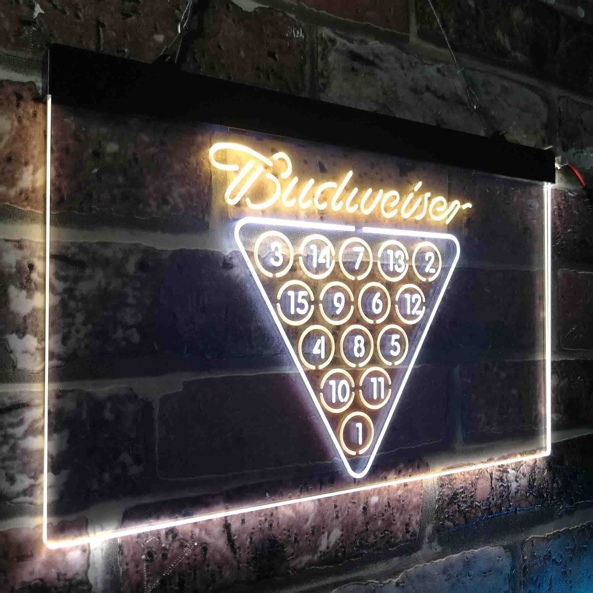 Budweisers Pool Room Bar Led Neon Sign - Image 17