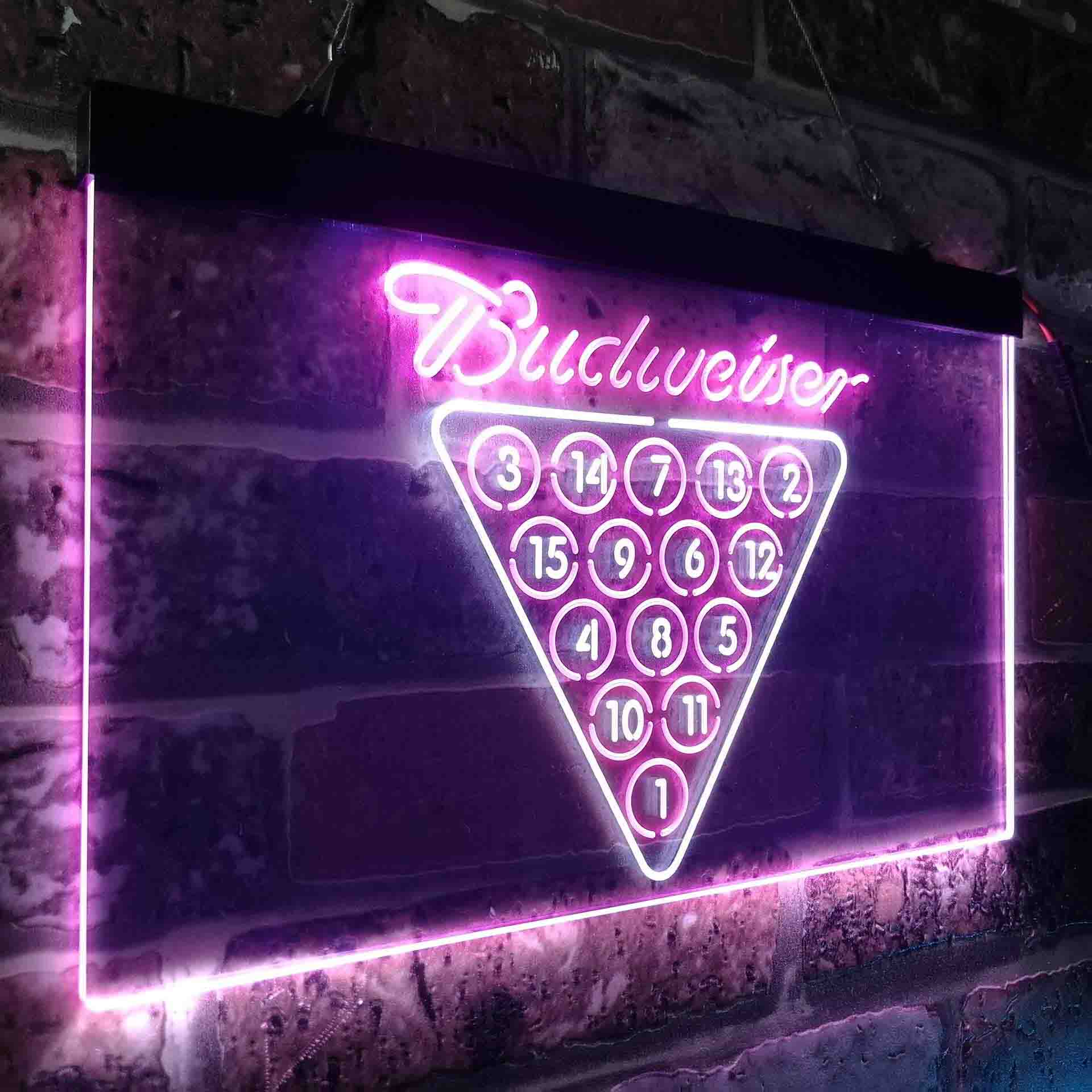 Budweisers Pool Room Bar Led Neon Sign - Image 20