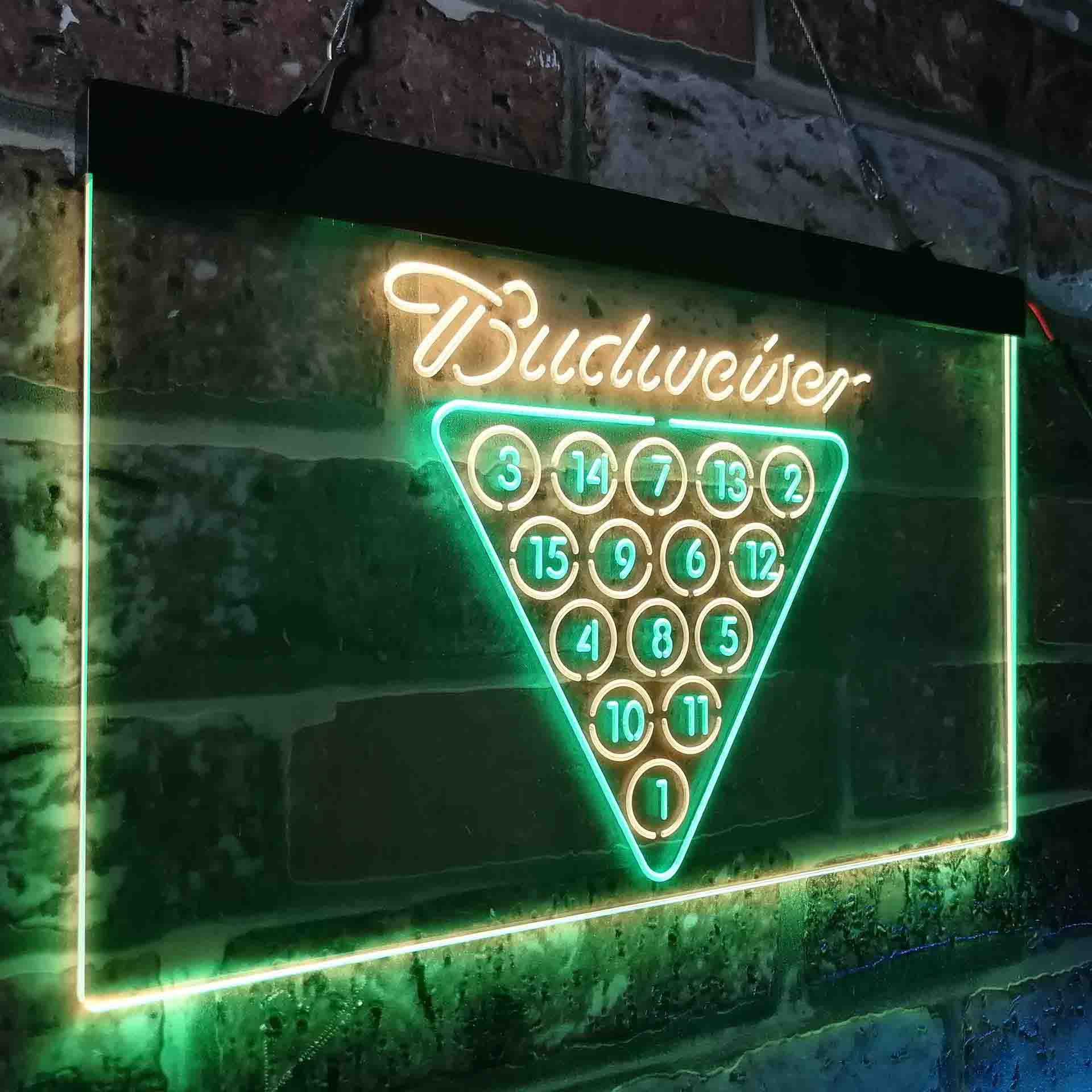 Budweisers Pool Room Bar Led Neon Sign - Image 21