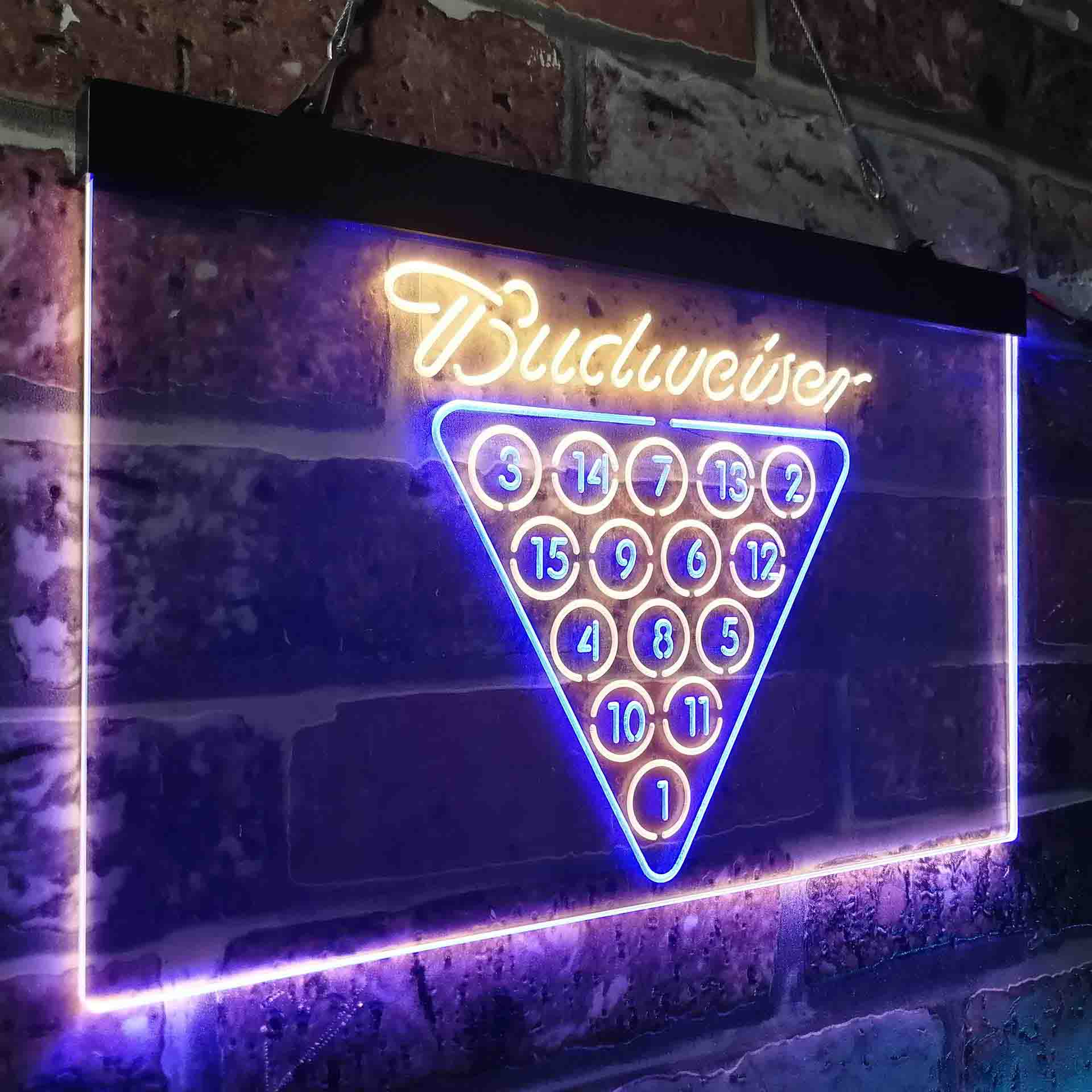 Budweisers Pool Room Bar Led Neon Sign - Image 24