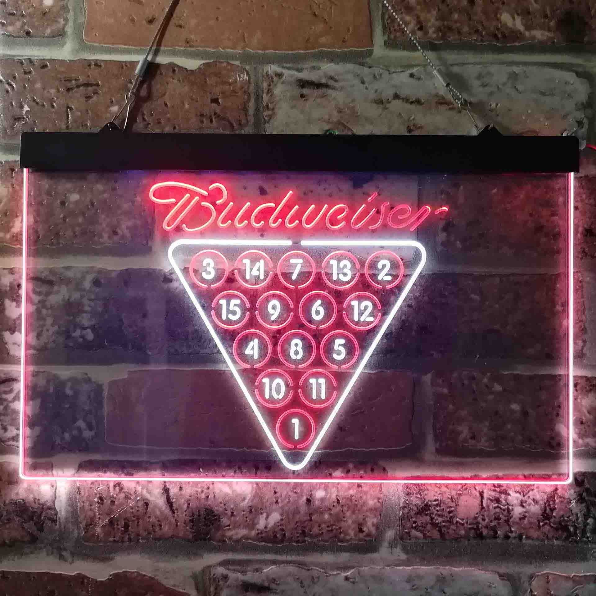 Budweisers Pool Room Bar Led Neon Sign - Image 5