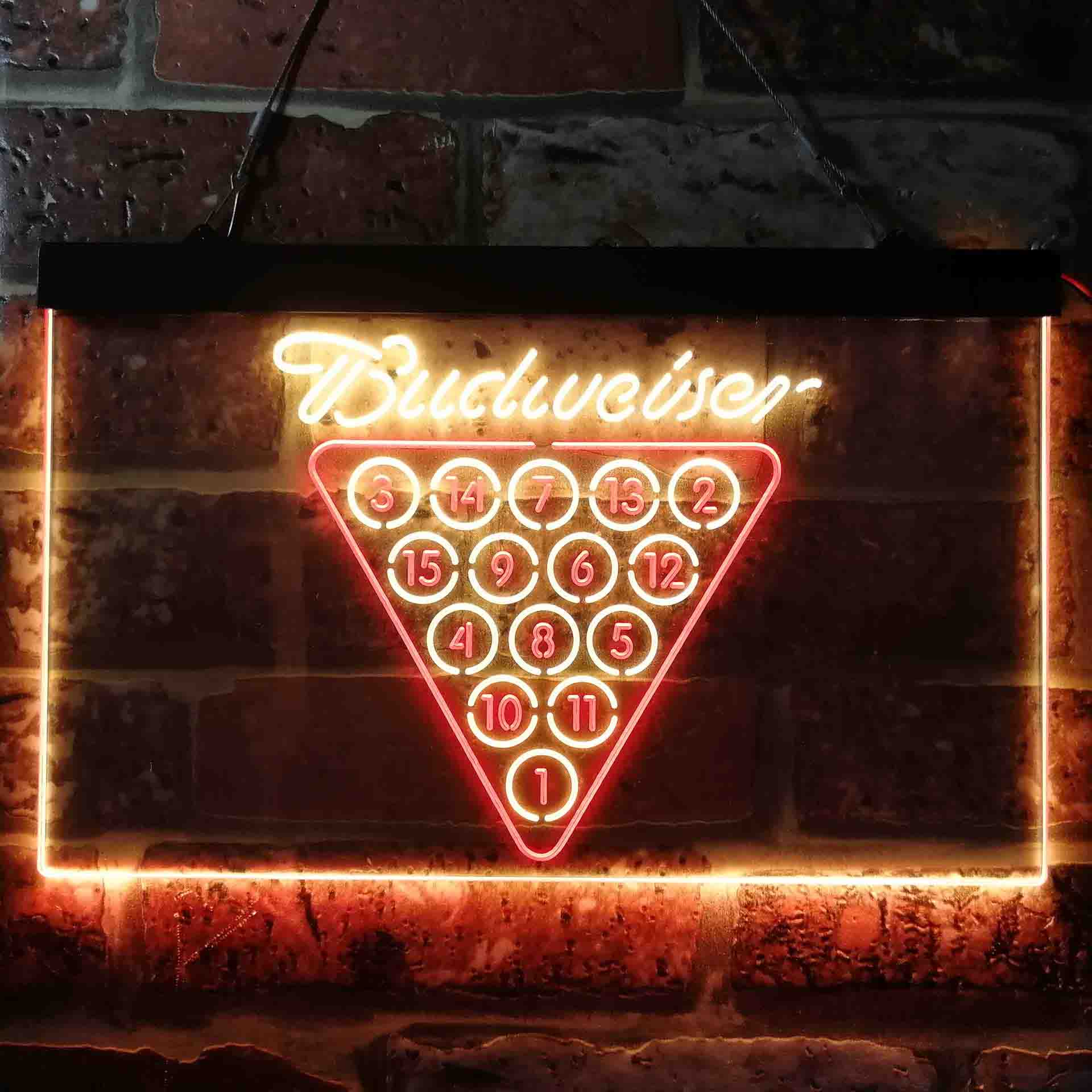 Budweisers Pool Room Bar Led Neon Sign - Image 6