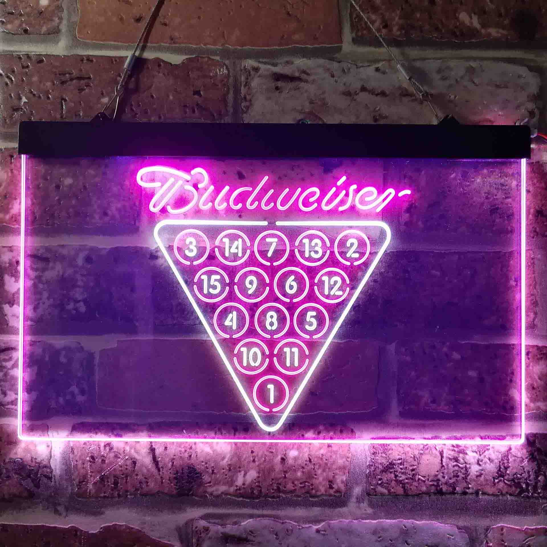 Budweisers Pool Room Bar Led Neon Sign - Image 7