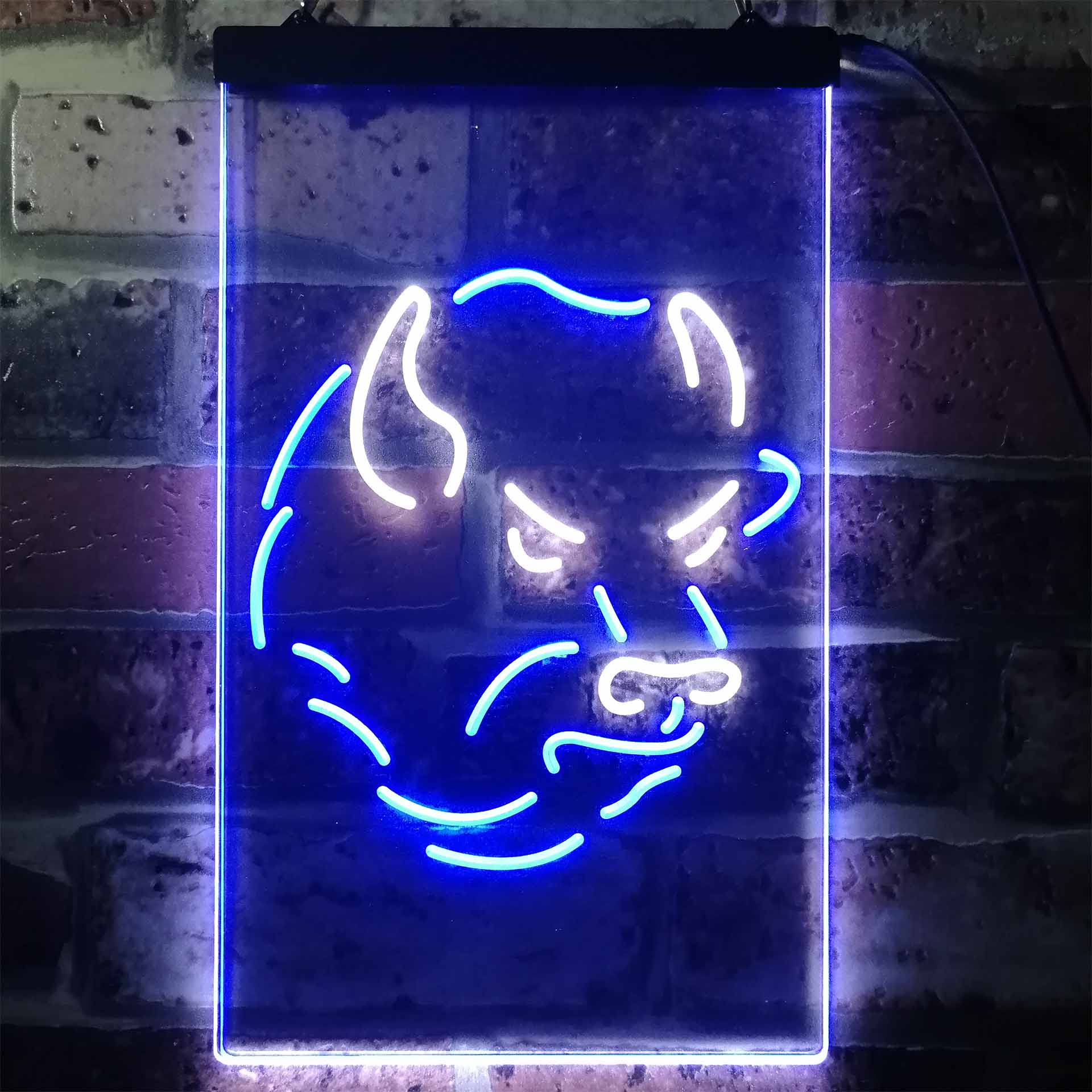 Buffalo Bills Buffalo Head Bar Decor Neon LED Sign - Image 3