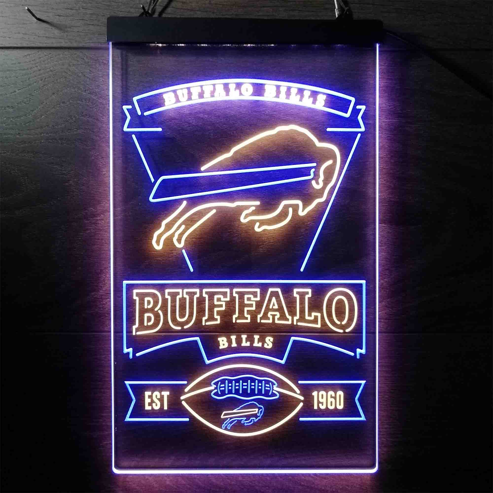 Buffalo Bills Bar Decor Neon LED Sign - Image 14