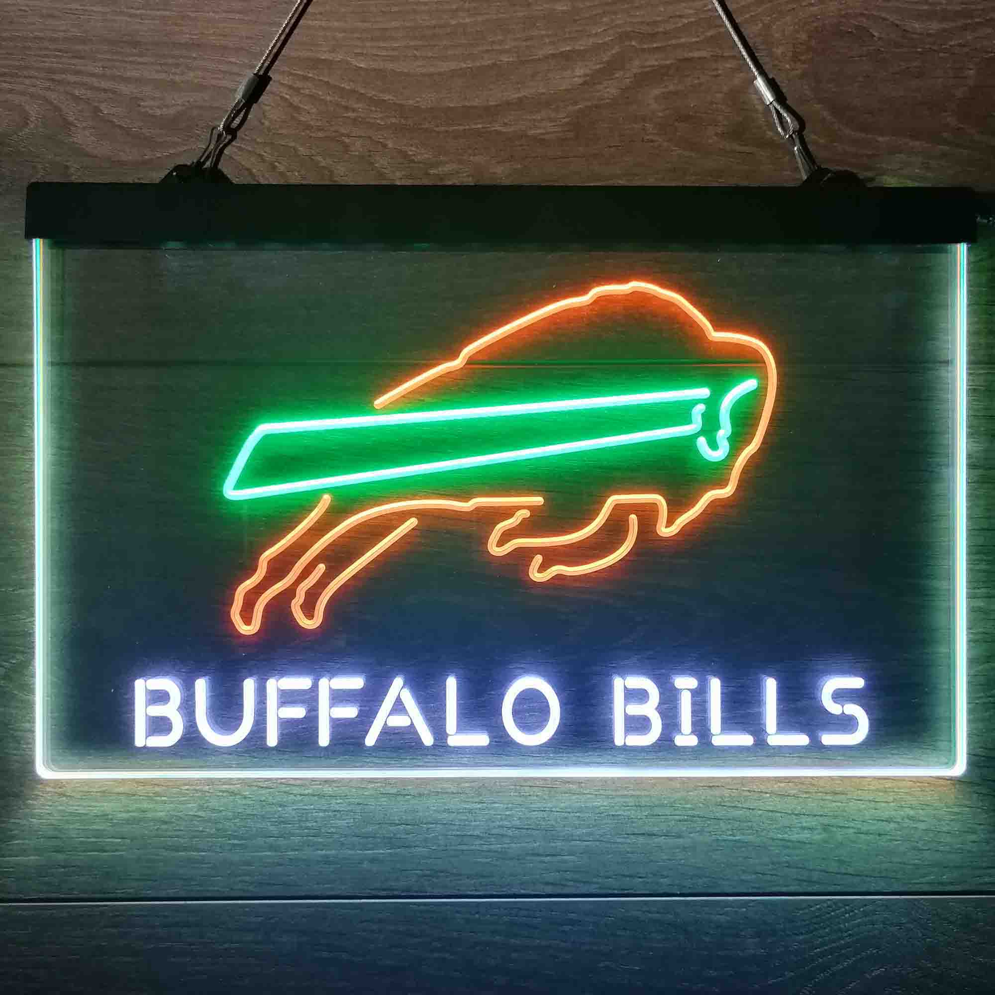 Buffalo Bills Mafia Neon 3-Color LED Sign