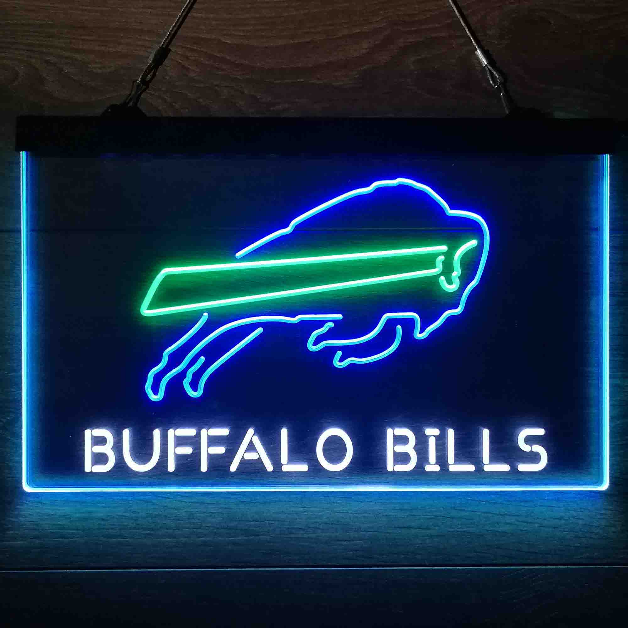 Buffalo Bills Mafia Neon 3-Color LED Sign - Image 11