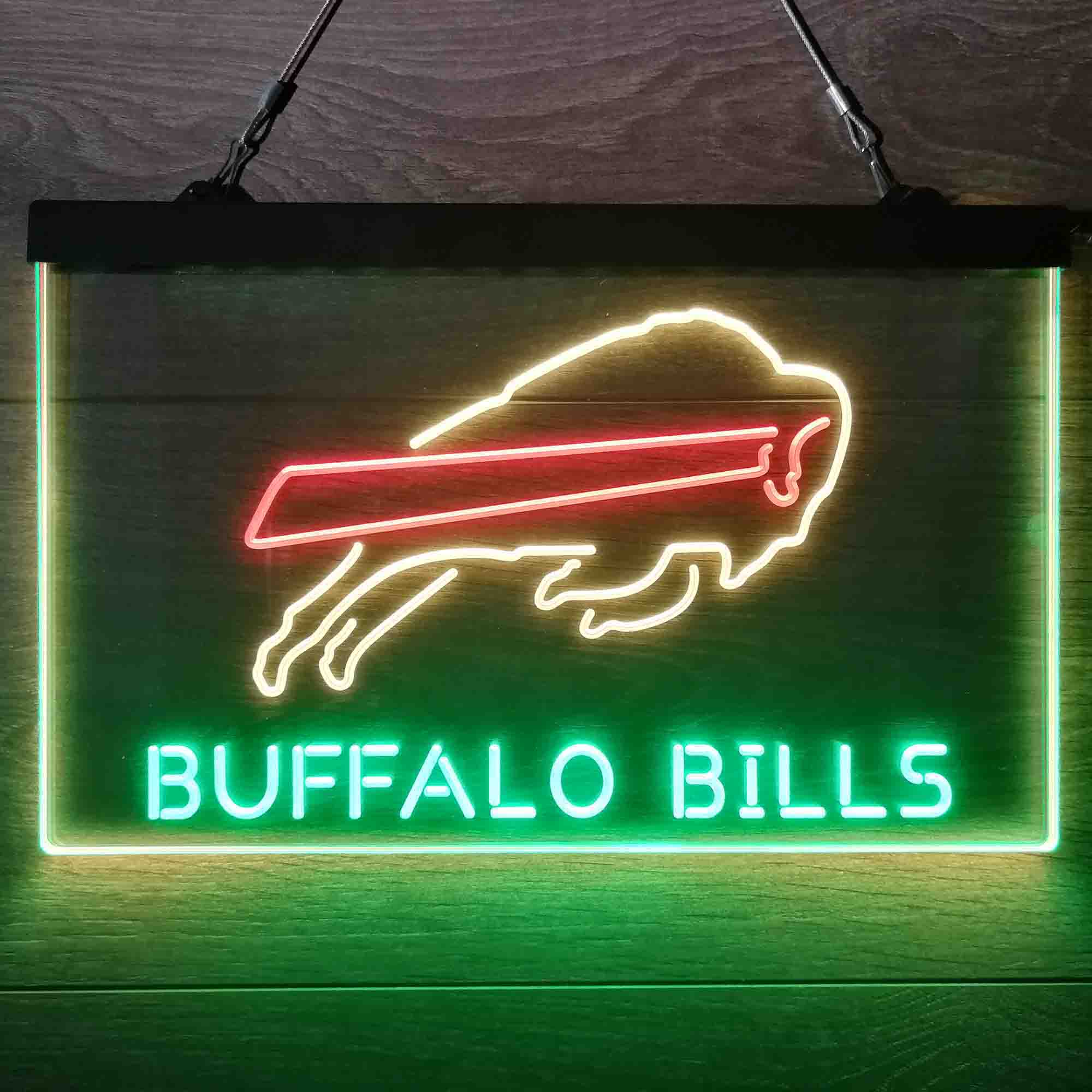 Buffalo Bills Mafia Neon 3-Color LED Sign - Image 12