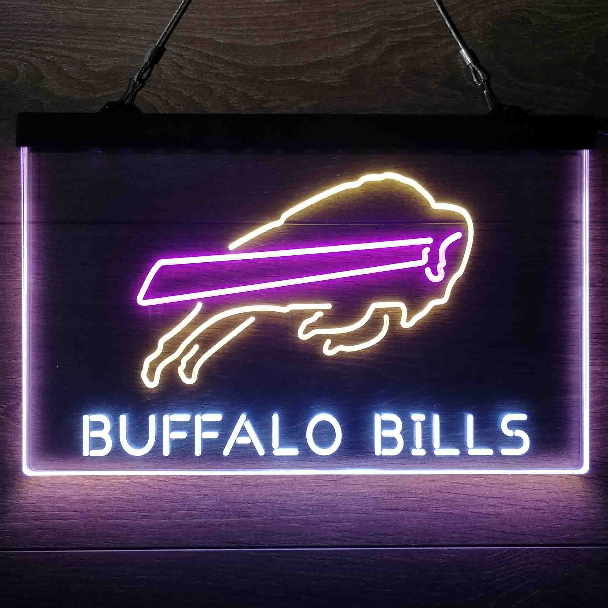 Buffalo Bills Mafia Neon 3-Color LED Sign - Image 13