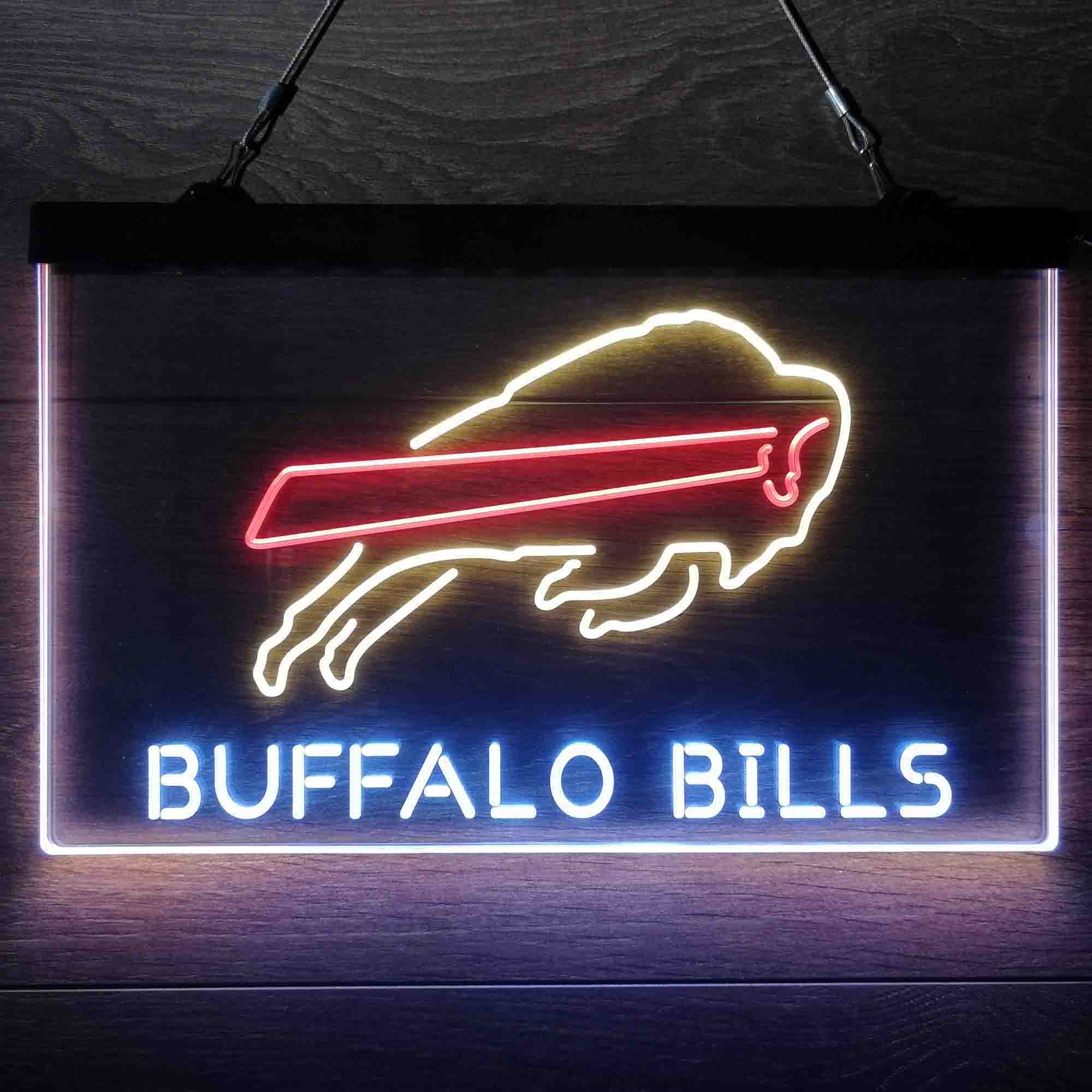Buffalo Bills Mafia Neon 3-Color LED Sign - Image 4