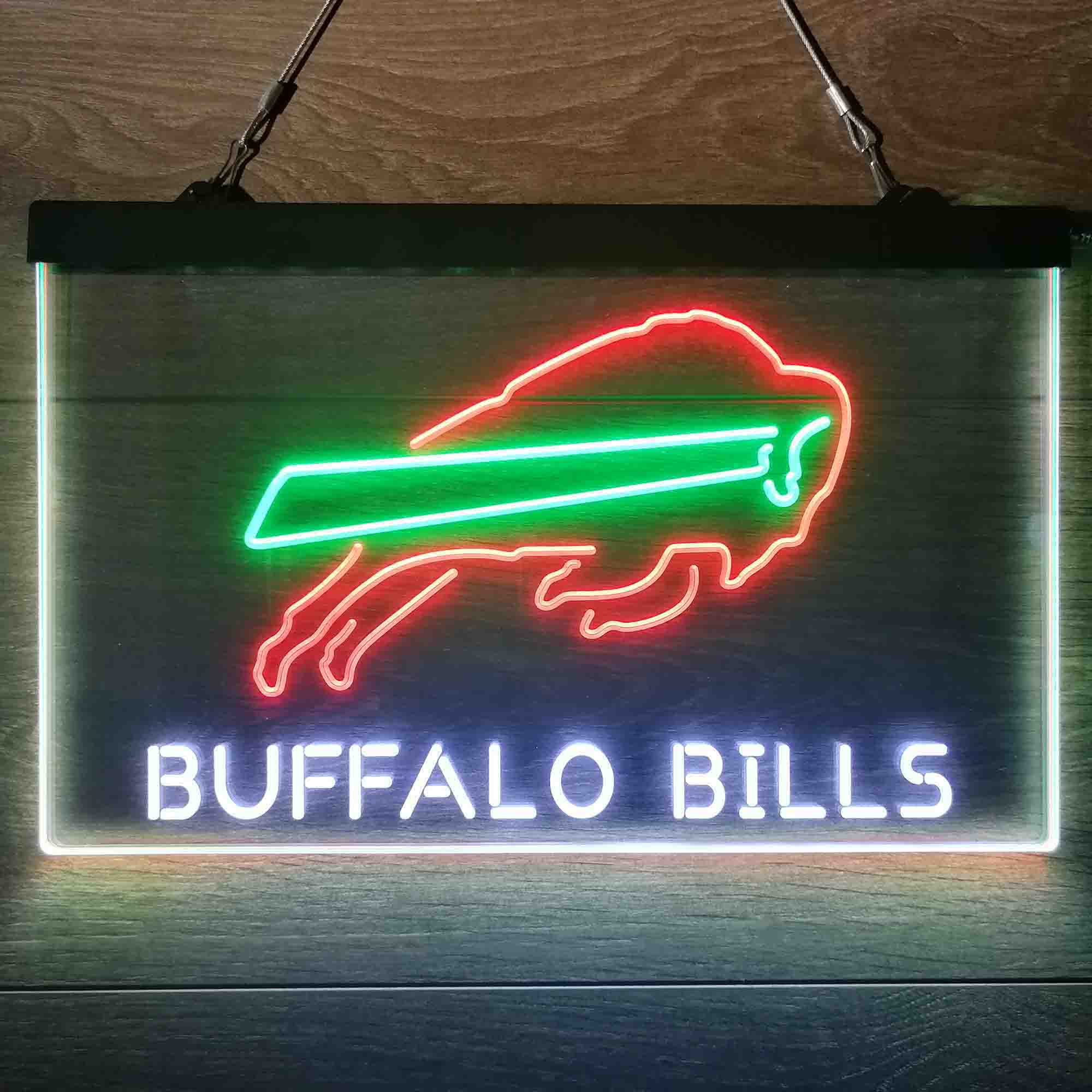 Buffalo Bills Mafia Neon 3-Color LED Sign - Image 5