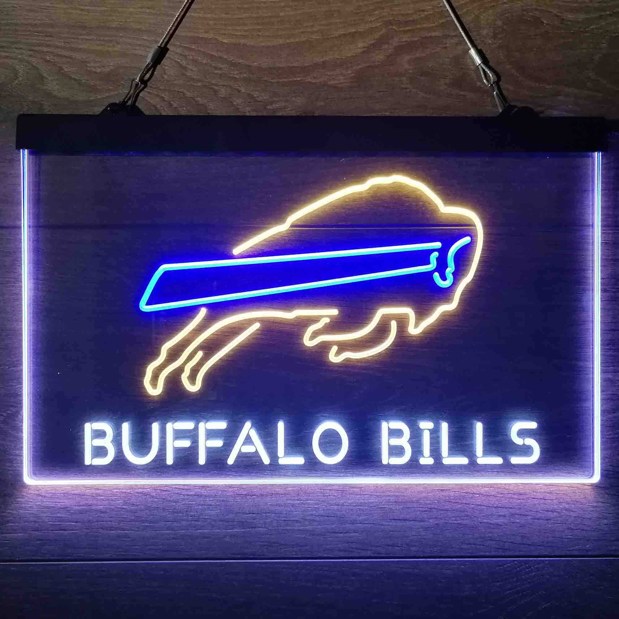 Buffalo Bills Mafia Neon 3-Color LED Sign - Image 7