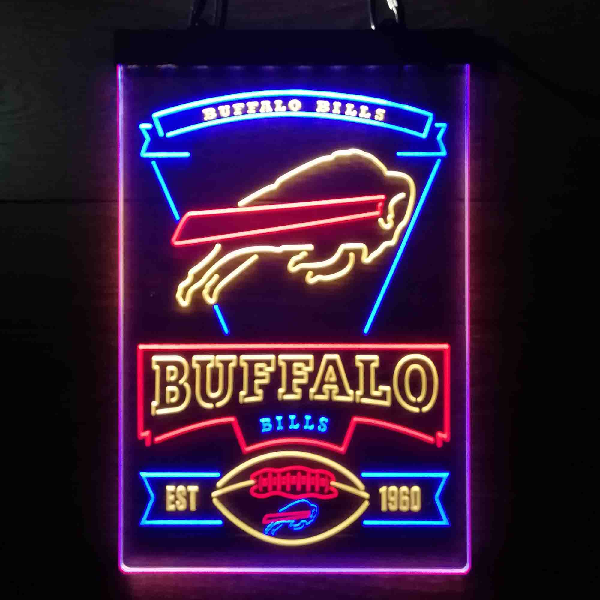 Buffalo Bills Neon LED Sign 3 Colors - Image 10