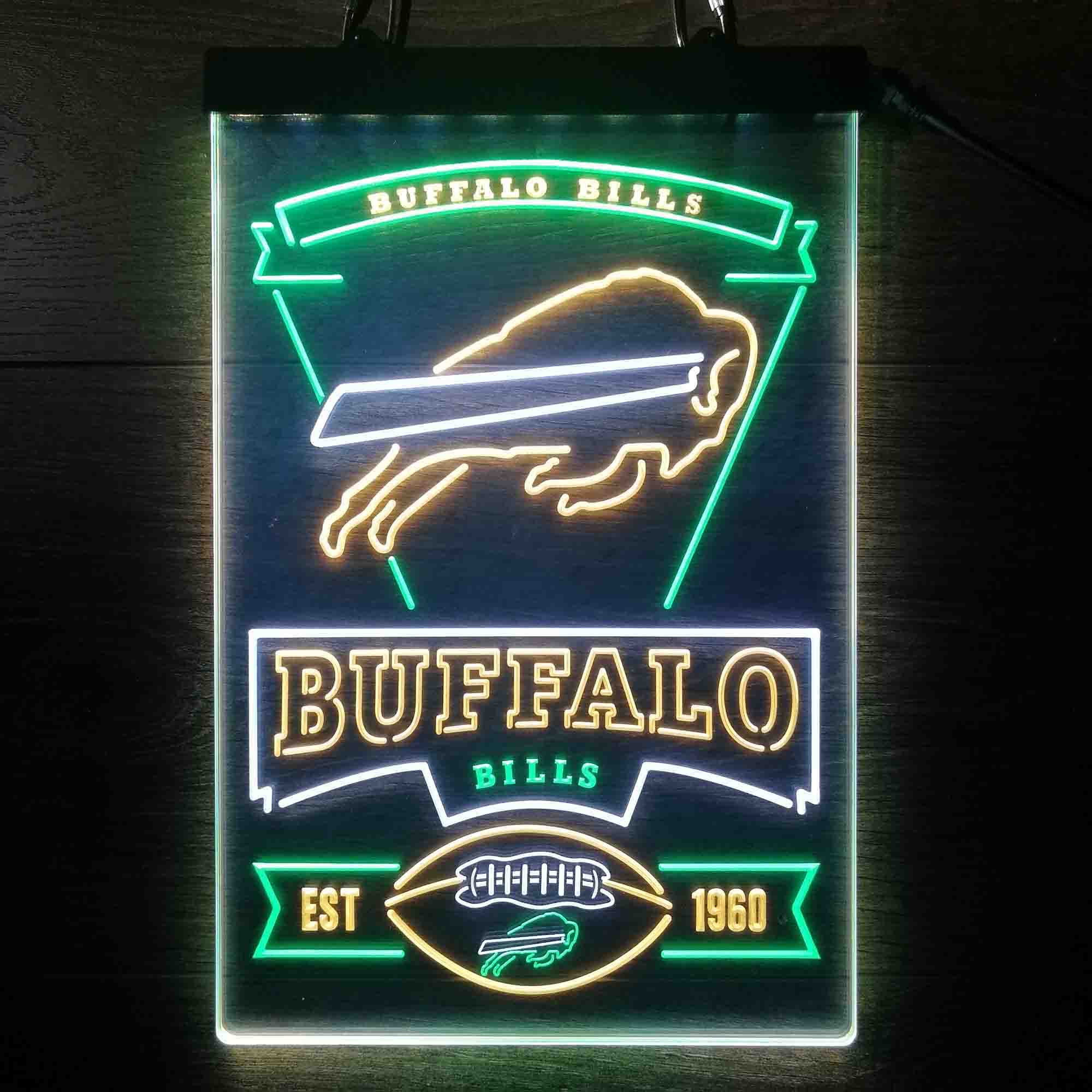 Buffalo Bills Neon LED Sign 3 Colors - Image 12