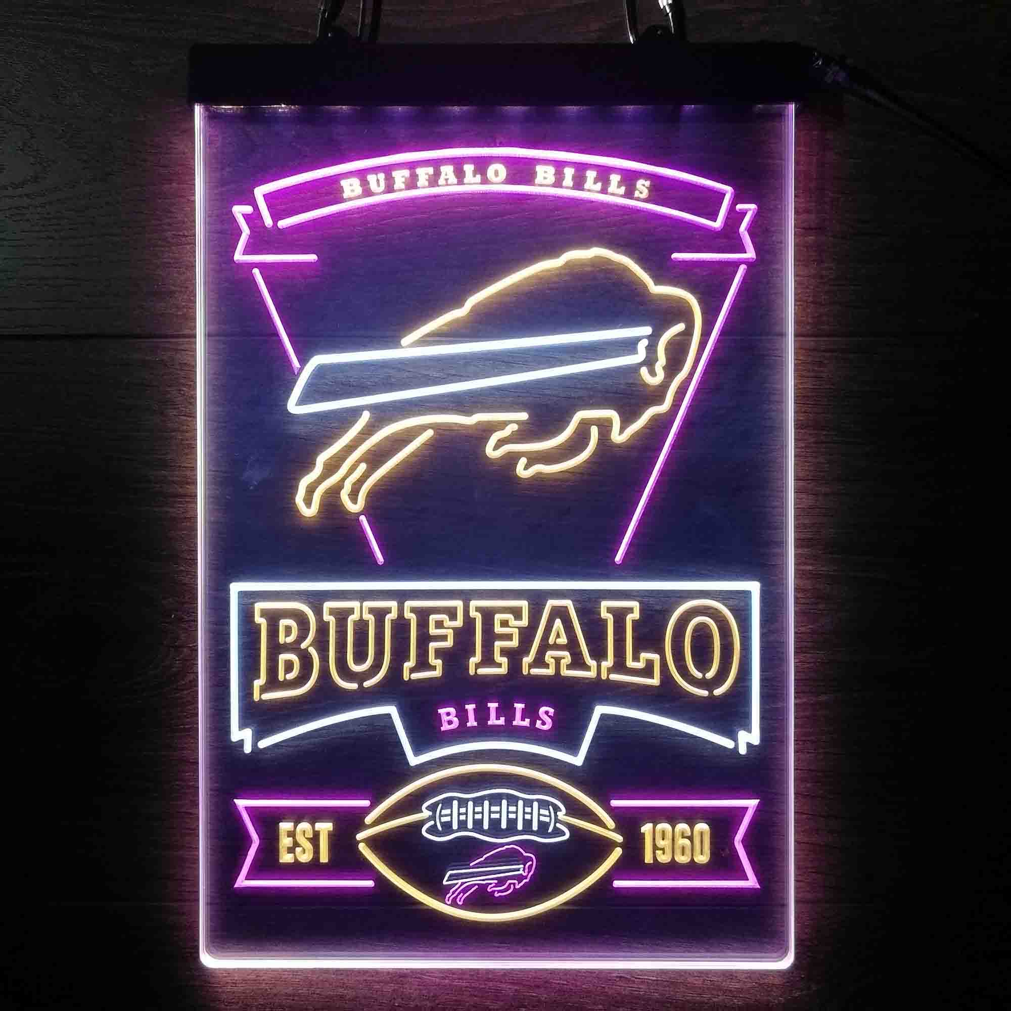 Buffalo Bills Neon LED Sign 3 Colors - Image 13