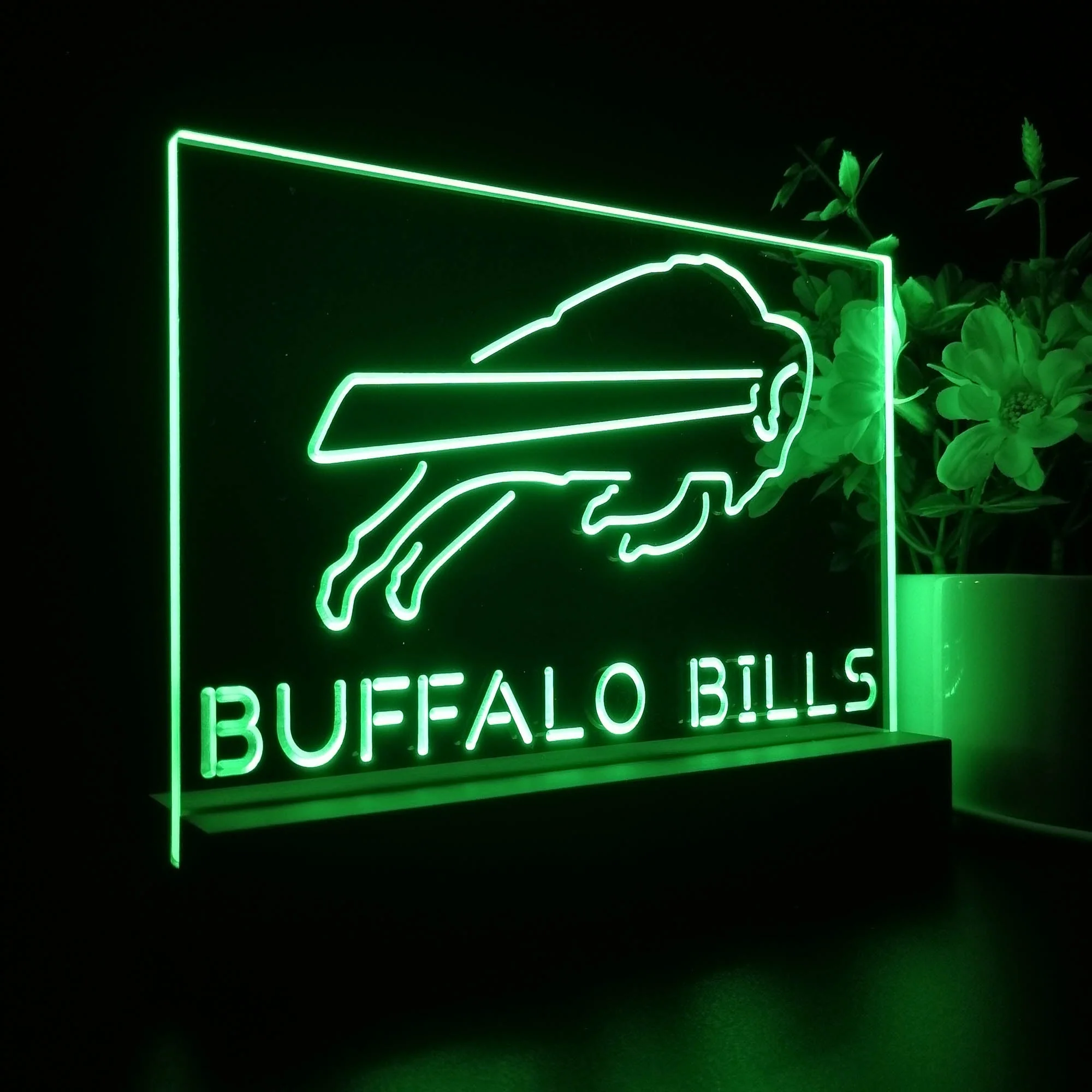 Buffalo Bills Neon Sign Pub Bar Lamp - Image 6