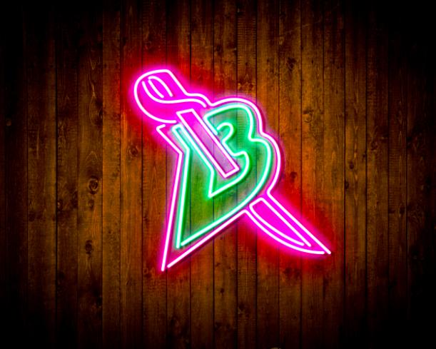 Buffalo Sabres B Handmade Neon Flex LED Sign - Image 7