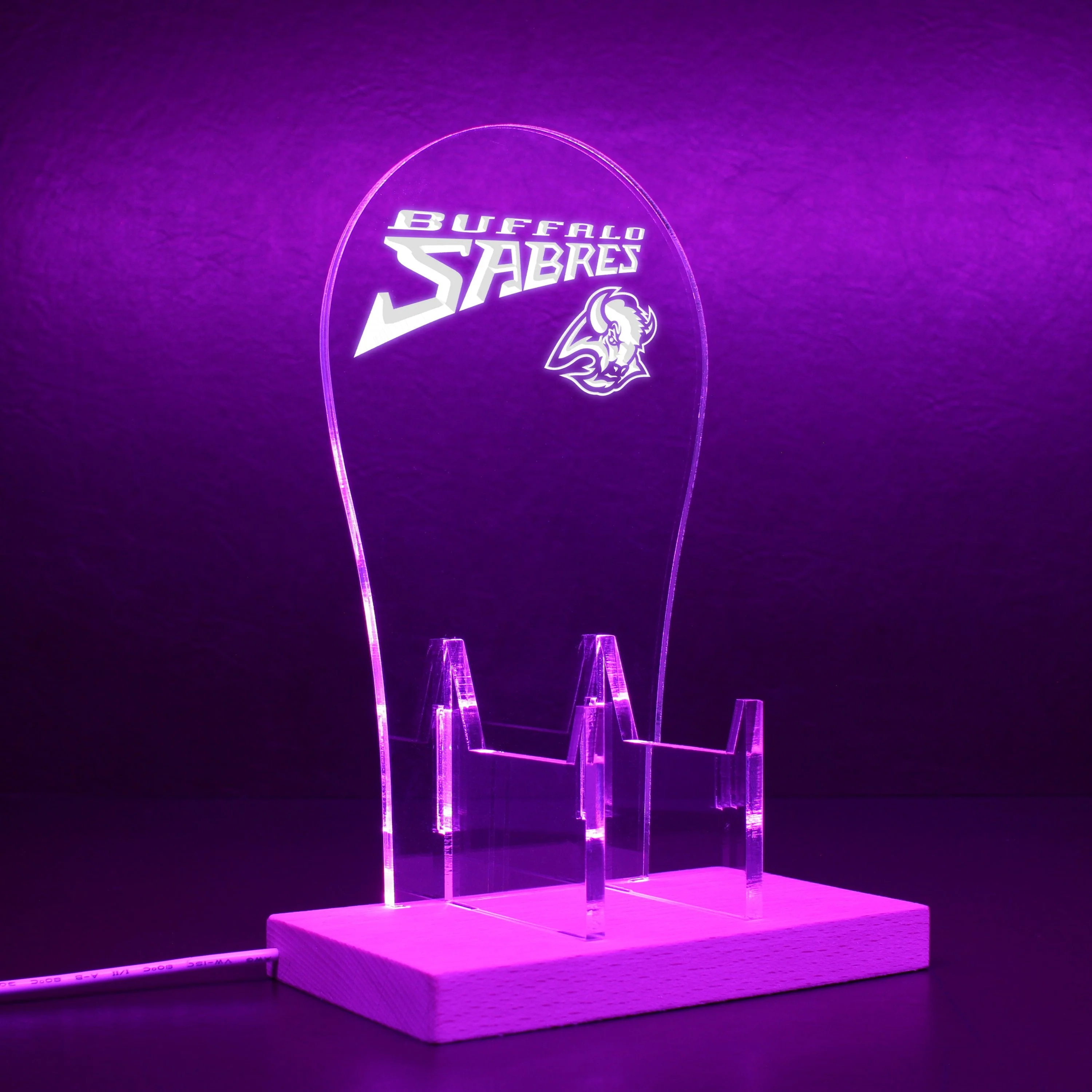 Buffalo Sabres LED Gaming Headset Controller Stand - Image 9