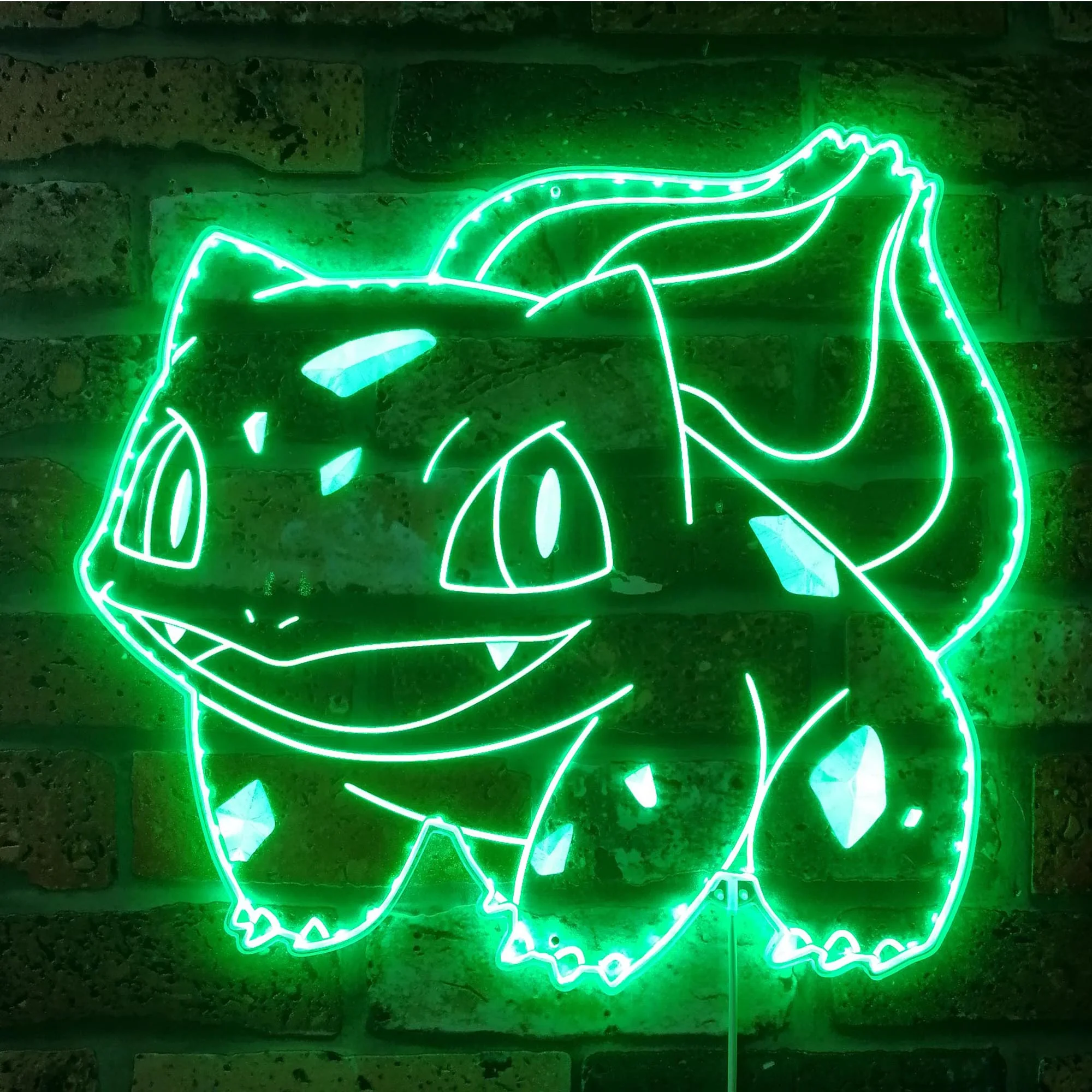 Bulbasaur Neon LED Sign with Dynamic RGB Colors - Image 6