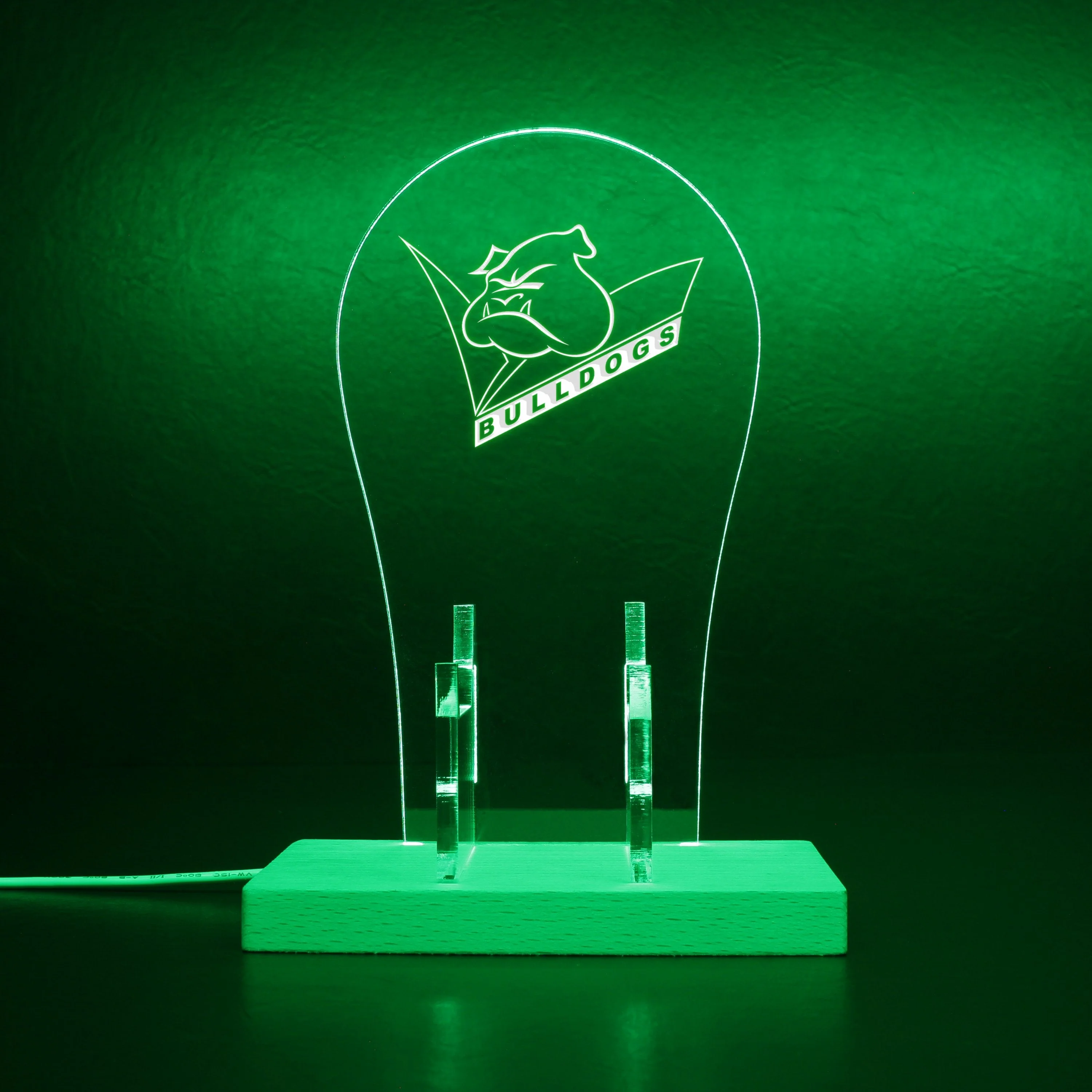 Bulldogs RLFC LED Gaming Headset Controller Stand - Image 6