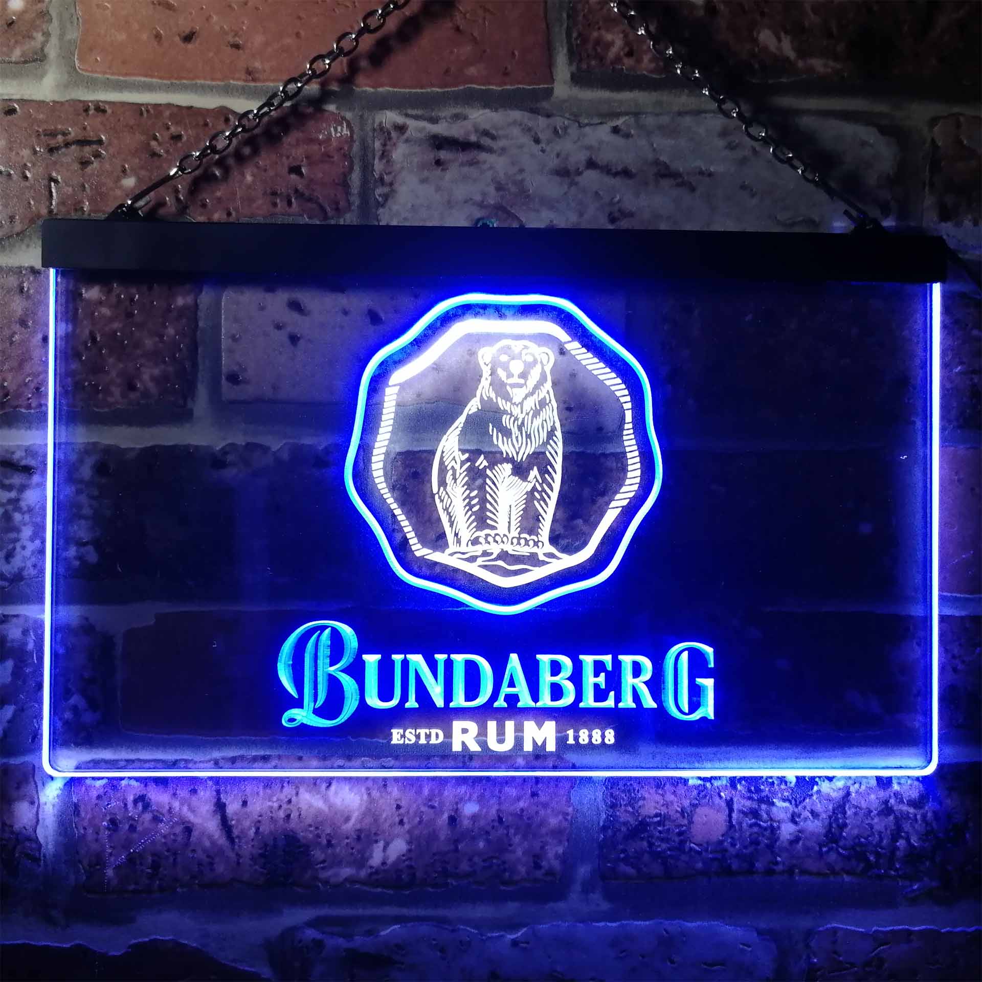 Bundaberg Rum Home Bar Neon Light LED Sign