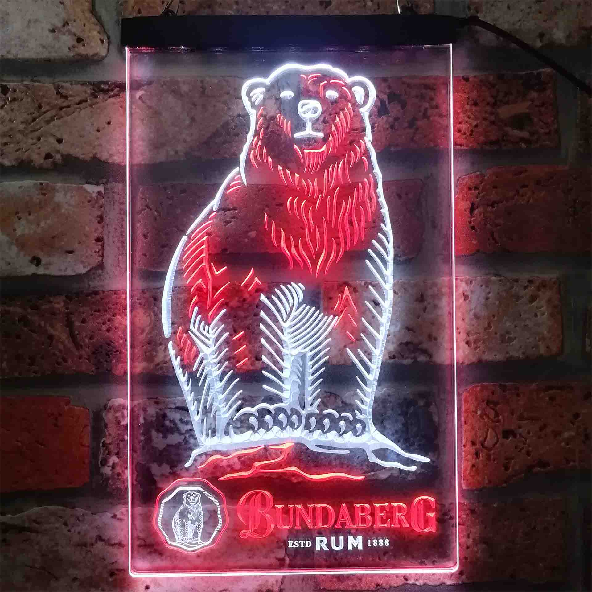 Bundaberg Rum Polar Bear Neon-Like LED Sign - Image 4