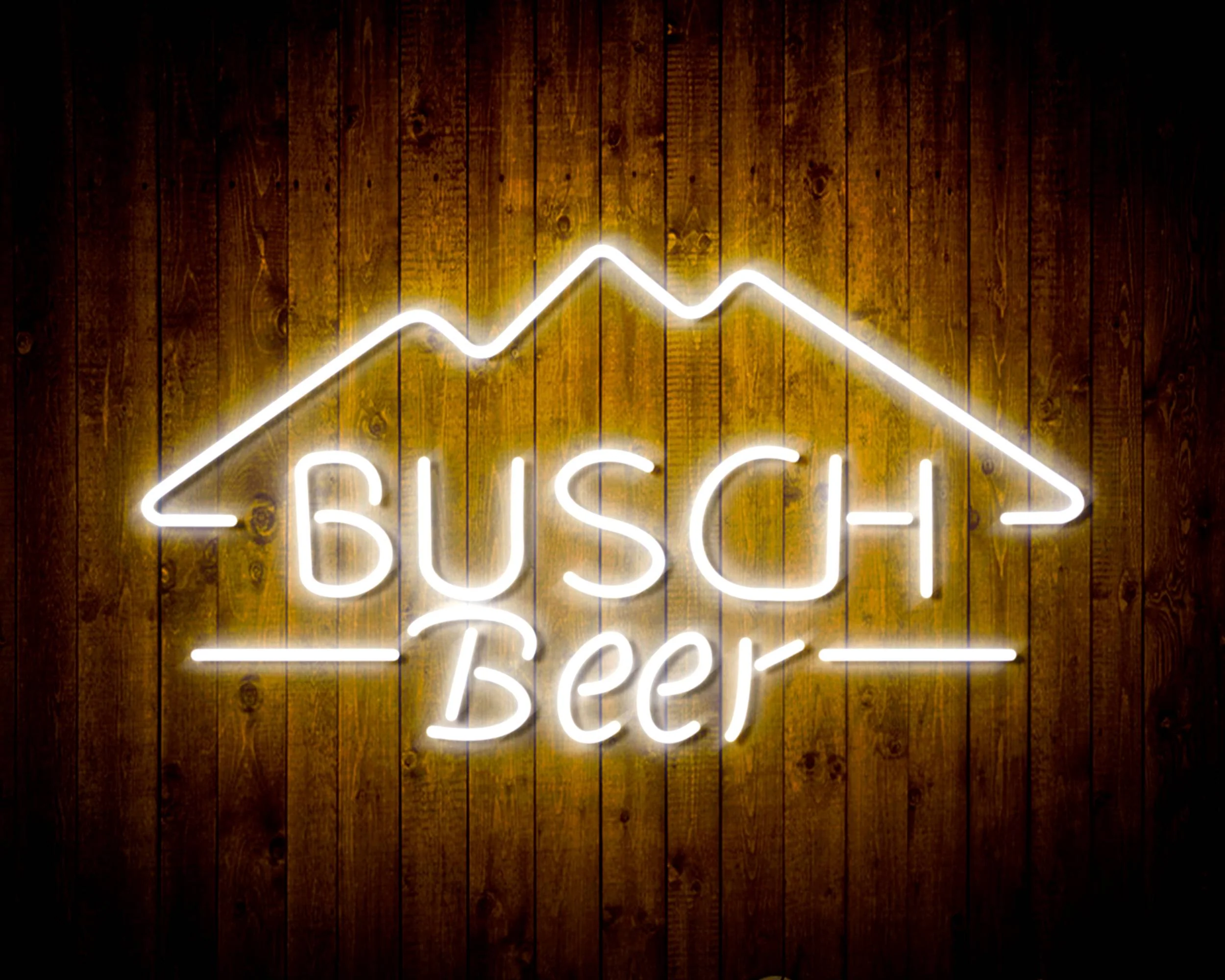 Busch Beer Mountain Bar Handmade Neon Flex LED Sign - Image 29