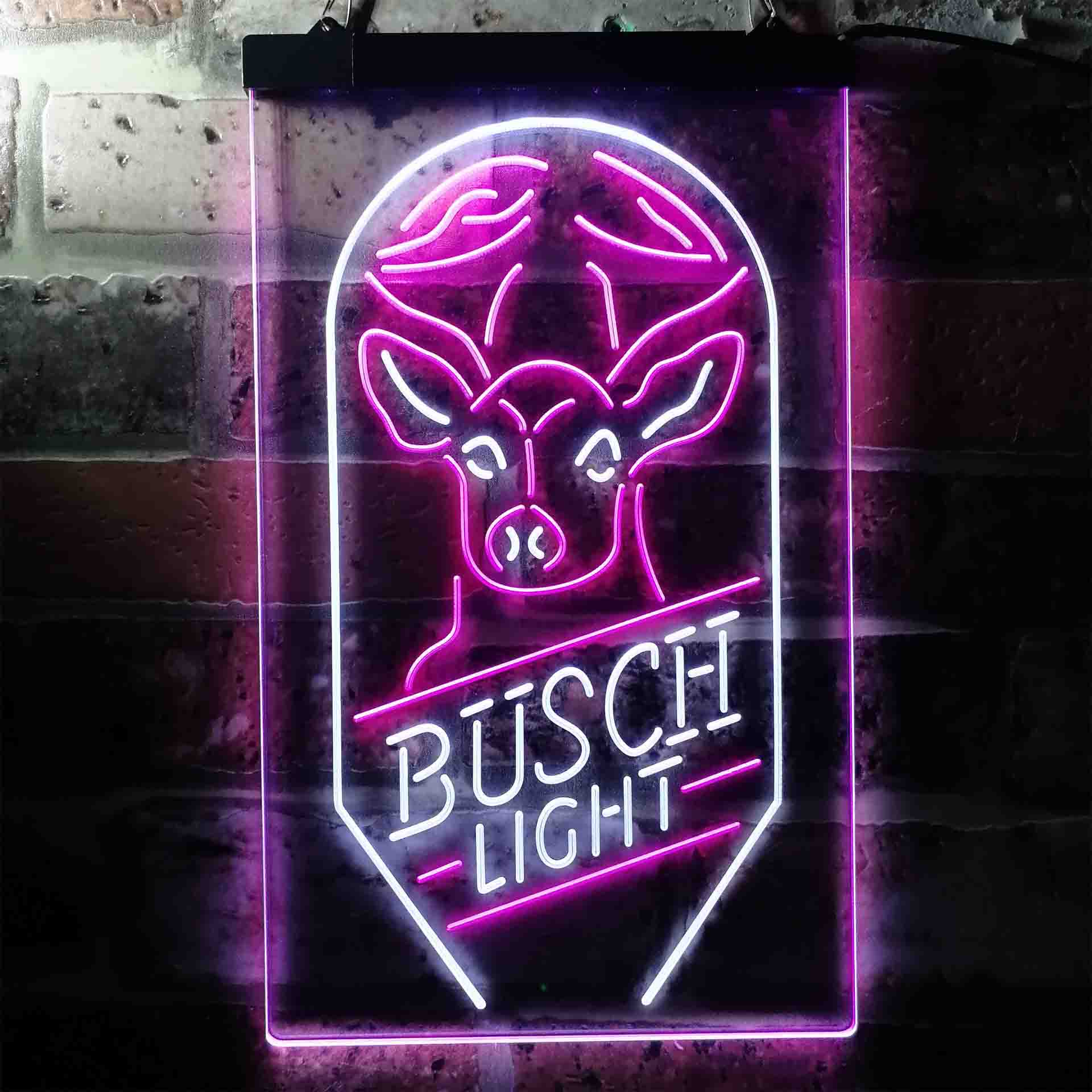 Busch Beer Deer Vertical Neon-Like LED Sign - Image 10