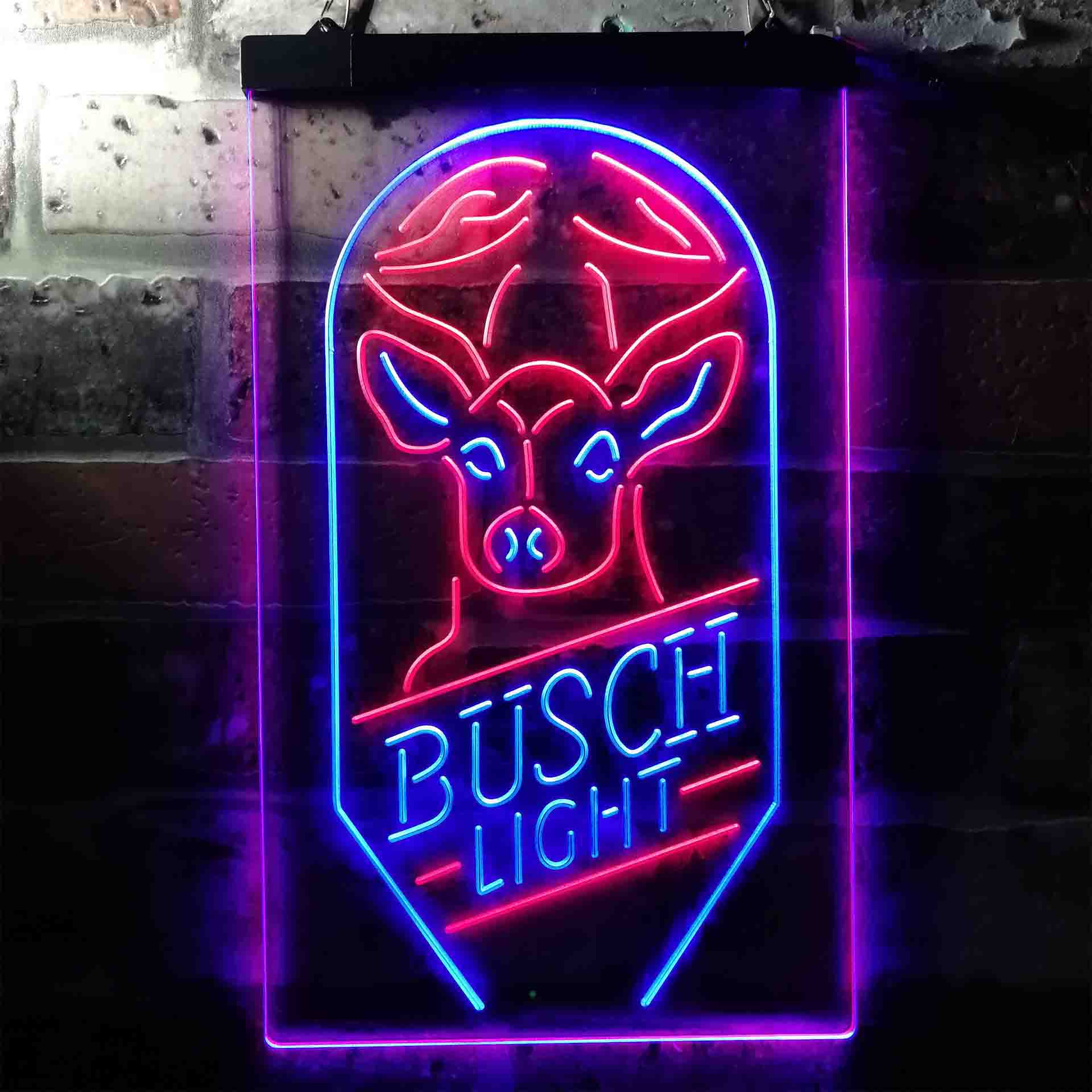 Busch Beer Deer Vertical Neon-Like LED Sign - Image 2