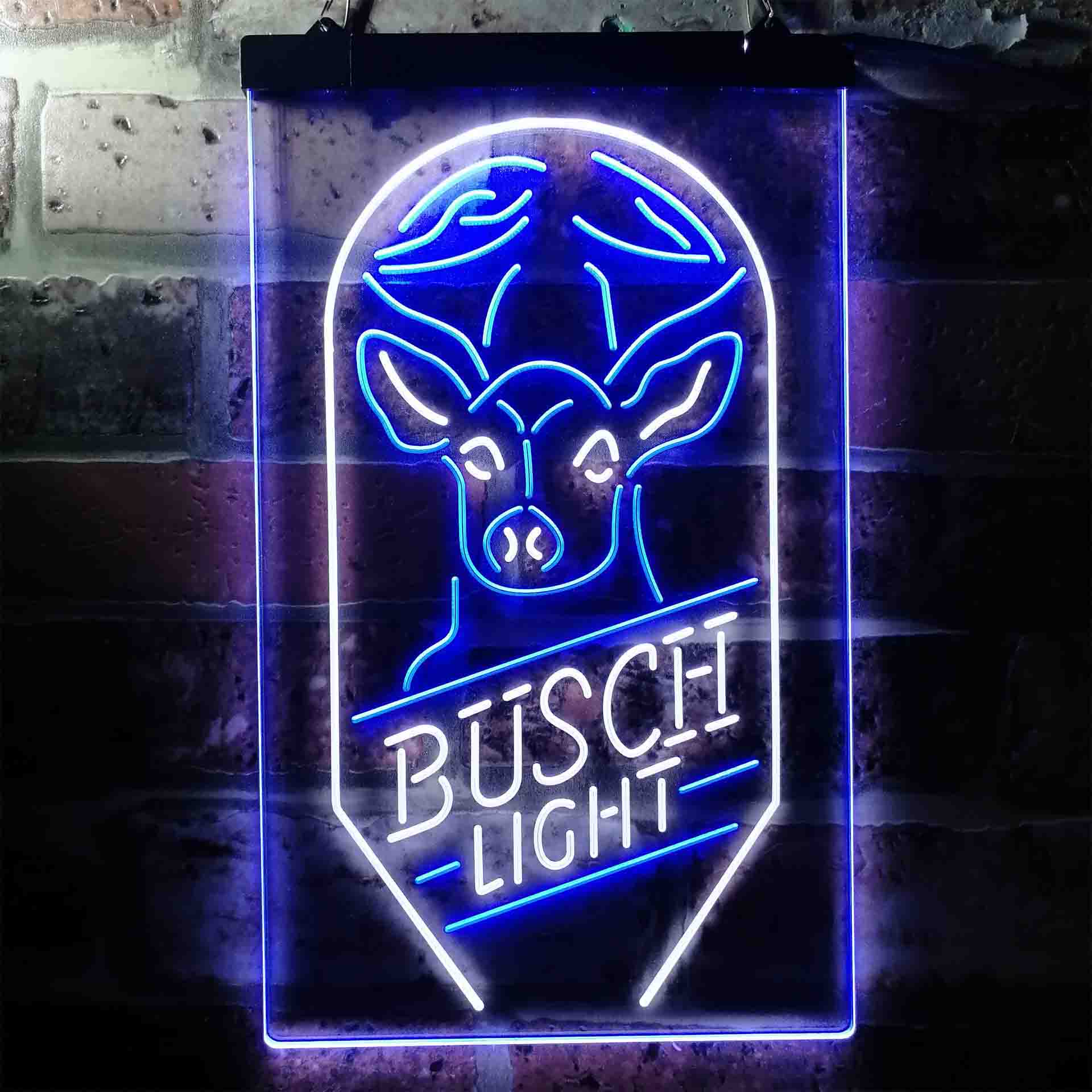 Busch Beer Deer Vertical Neon-Like LED Sign - Image 3