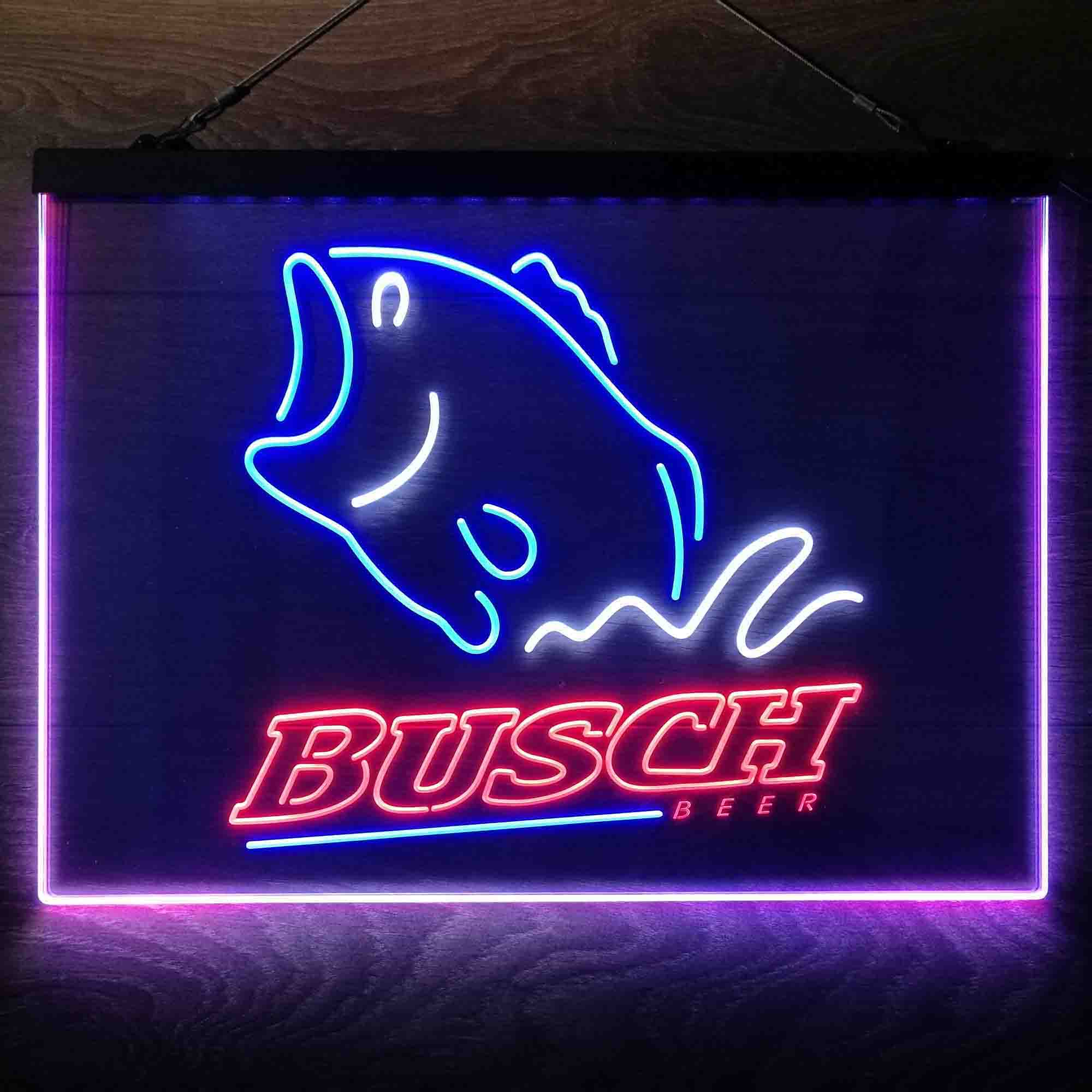 Busch Beer Fishing Camp Neon-Like LED Sign - Image 15