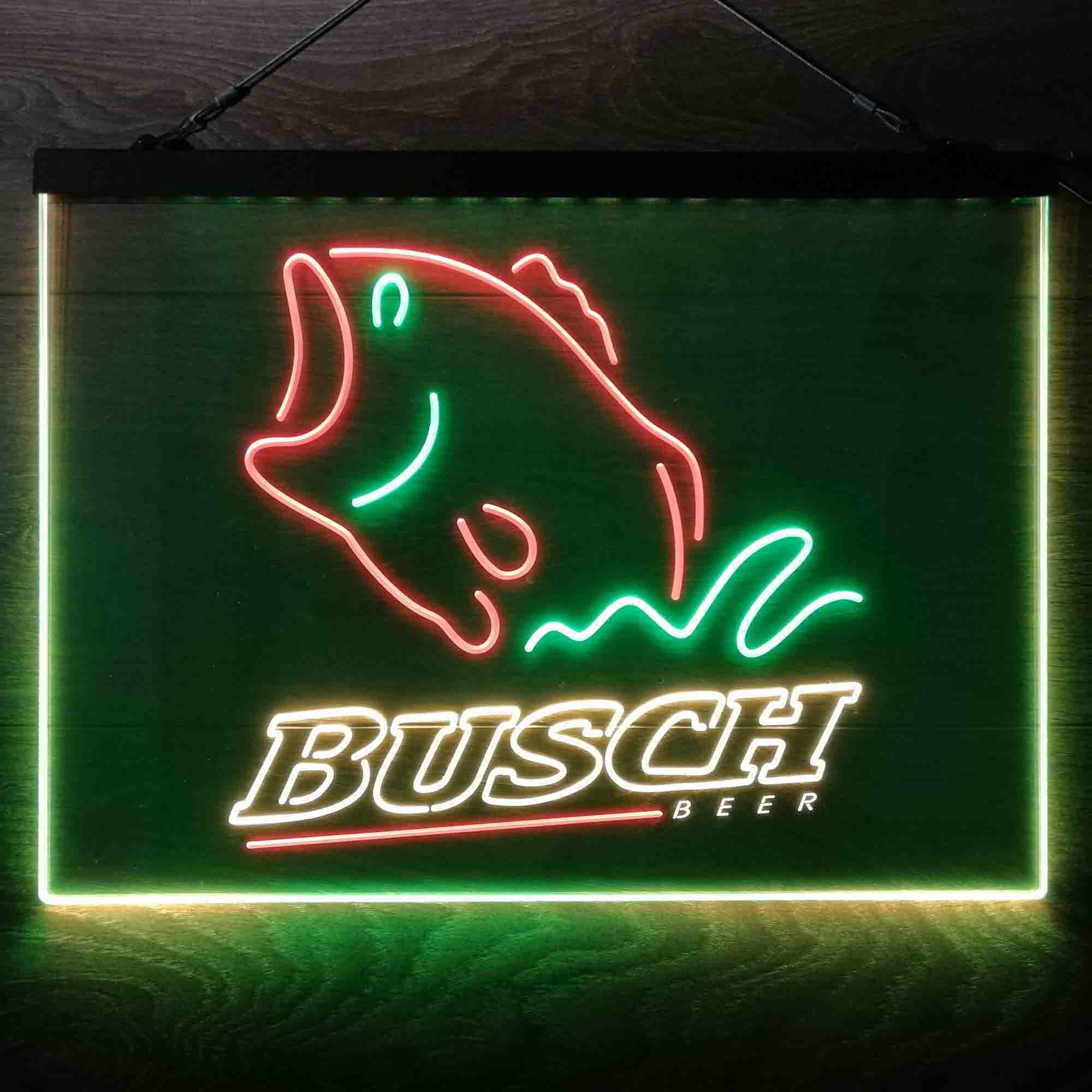 Busch Beer Fishing Camp Neon-Like LED Sign - Image 16
