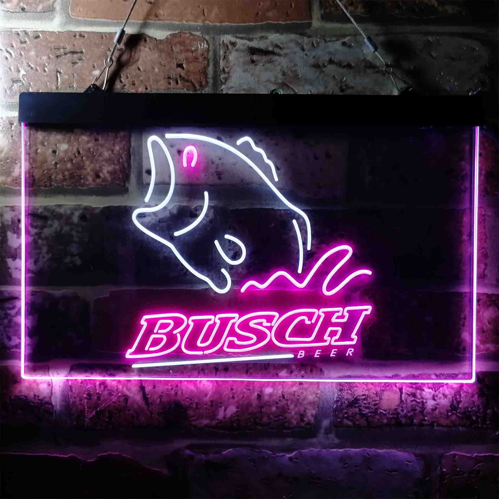 Busch Beer Fishing Camp Neon-Like LED Sign - Image 9