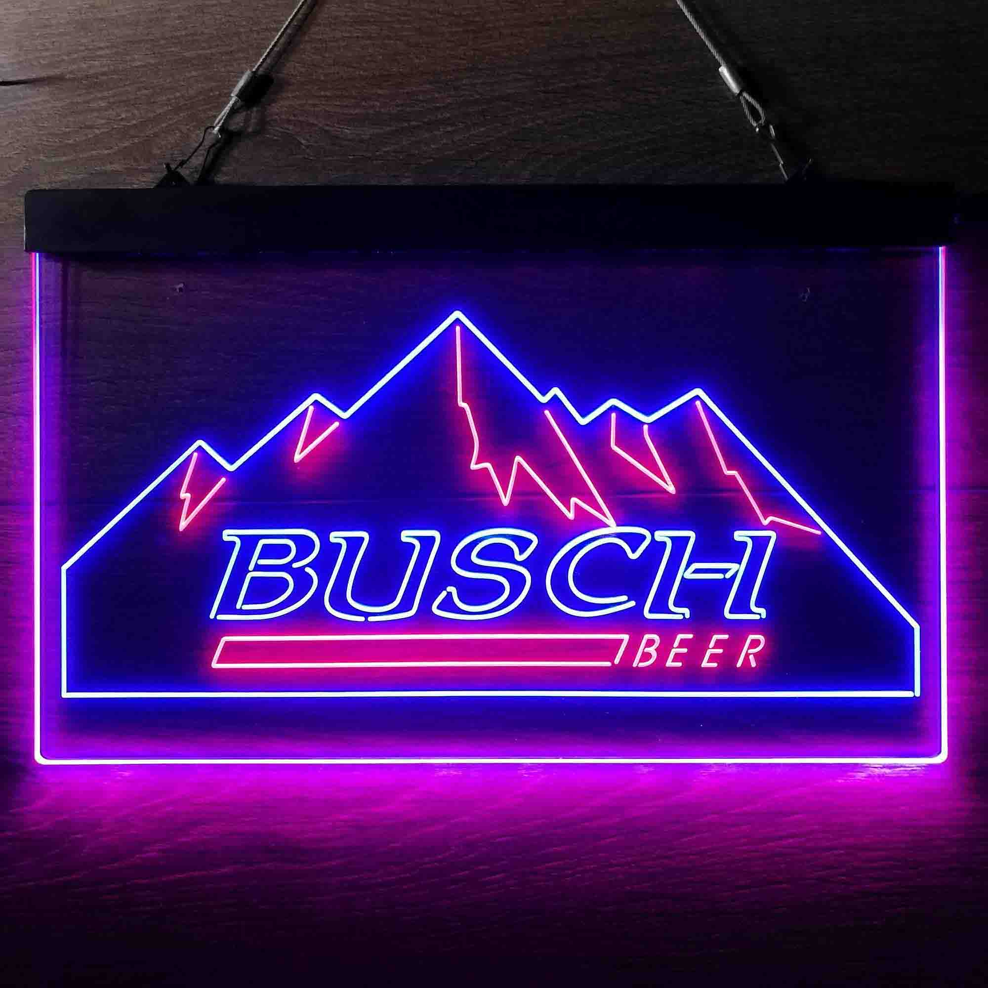Busch Beer Ice Mountain Neon-Like LED Sign - Image 10