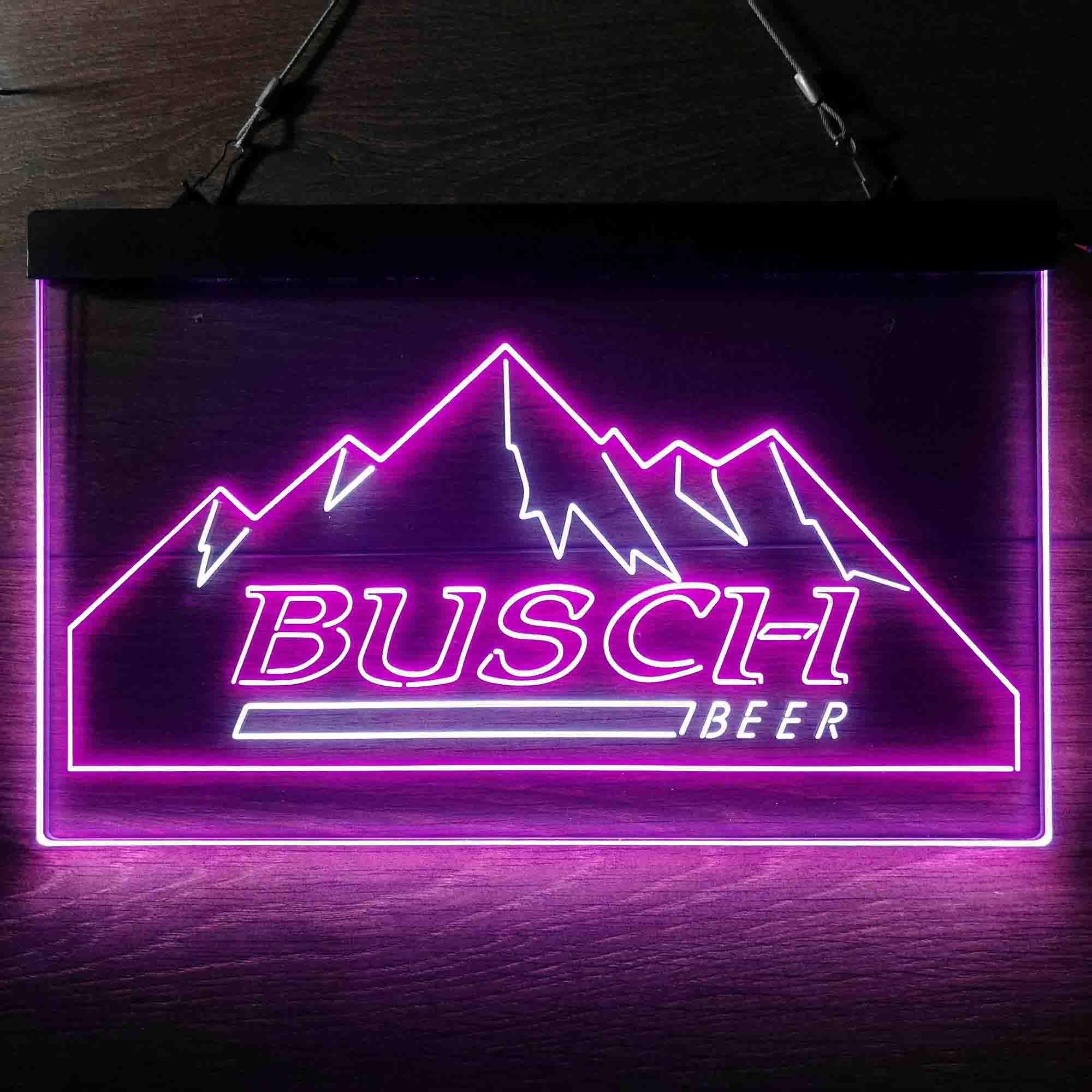 Busch Beer Ice Mountain Neon-Like LED Sign - Image 12