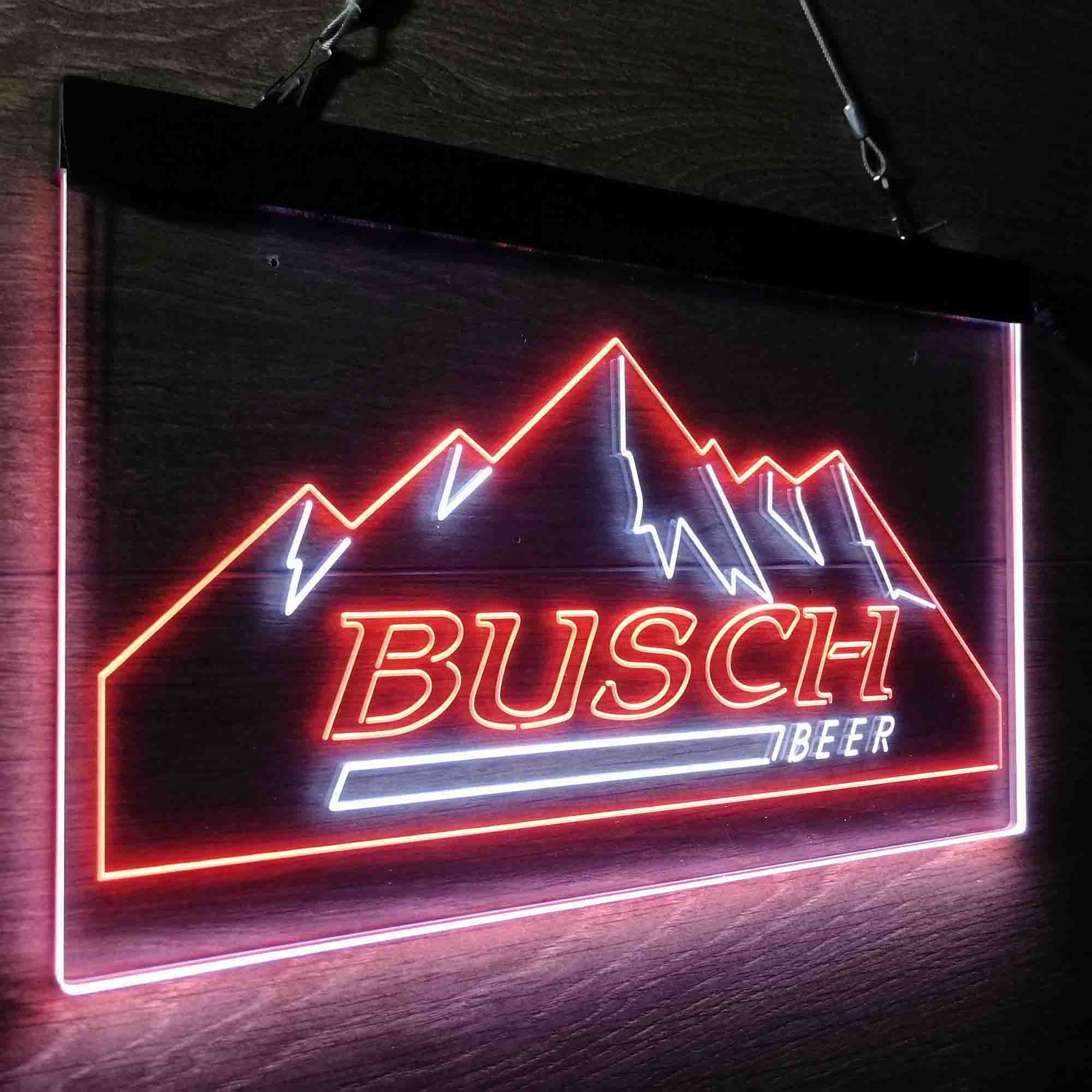 Busch Beer Ice Mountain Neon-Like LED Sign - Image 14