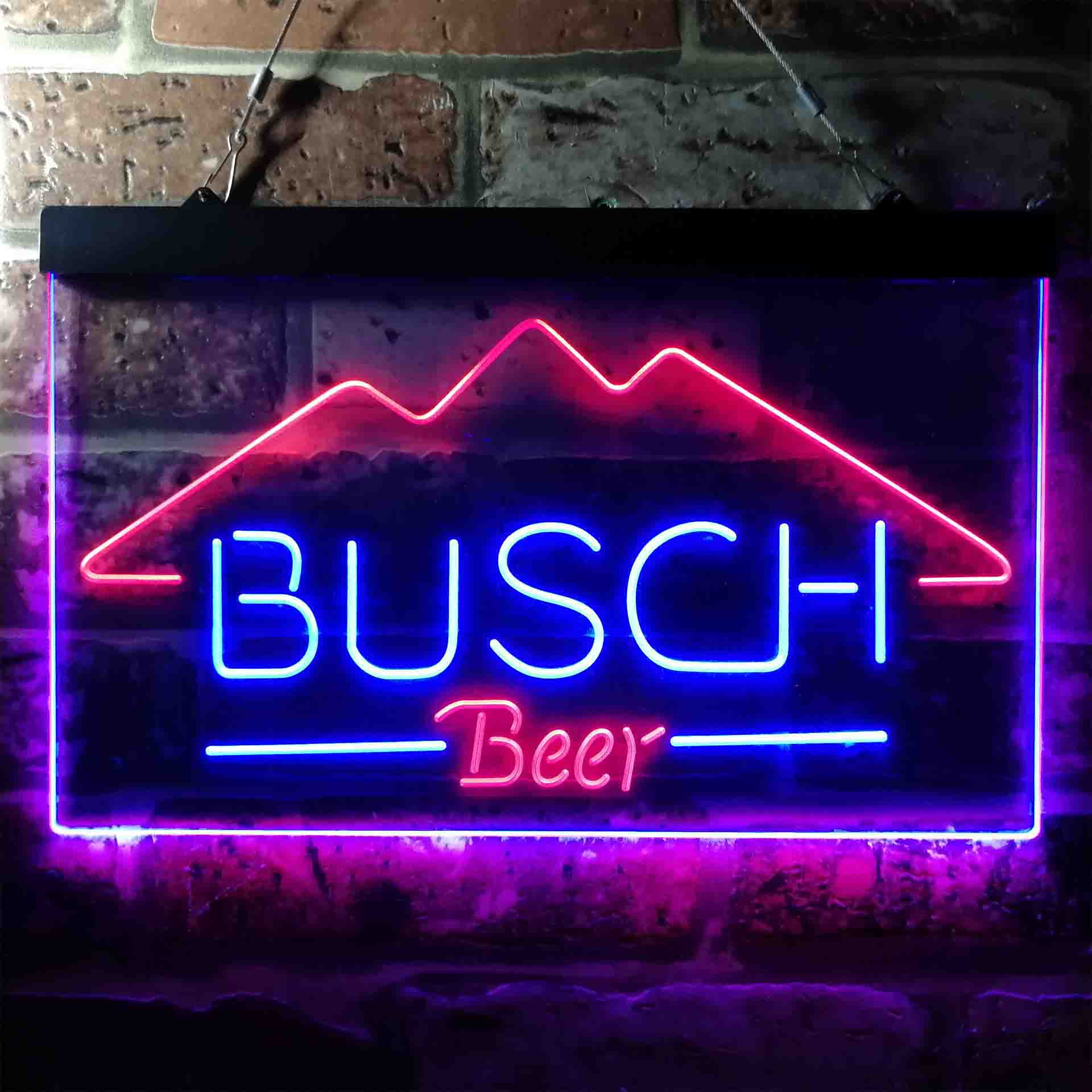 Busch Beer Mountain Neon-Like LED Sign - Image 13