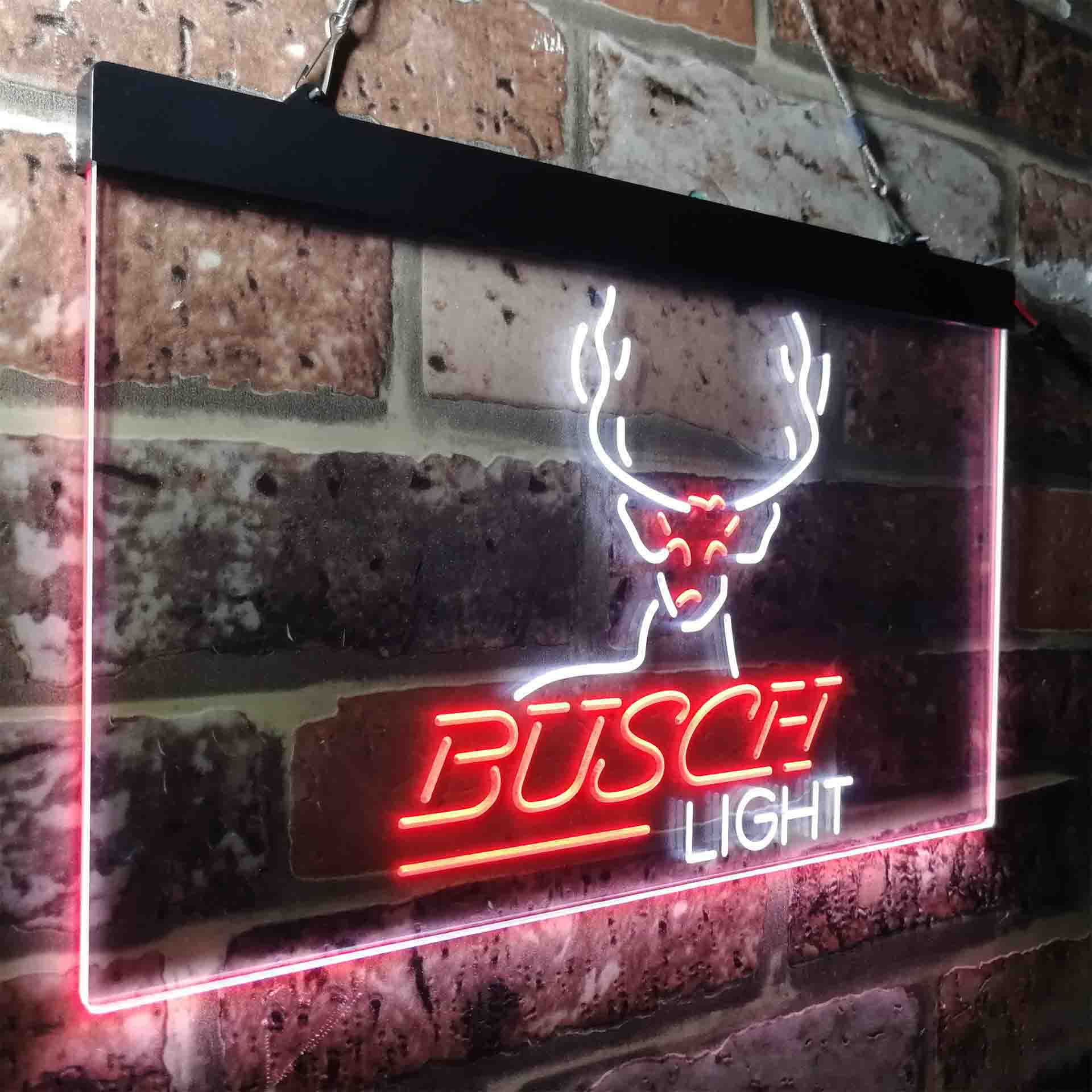 Busch Deer Hunting Beer Light Neon-Like LED Sign - Image 15