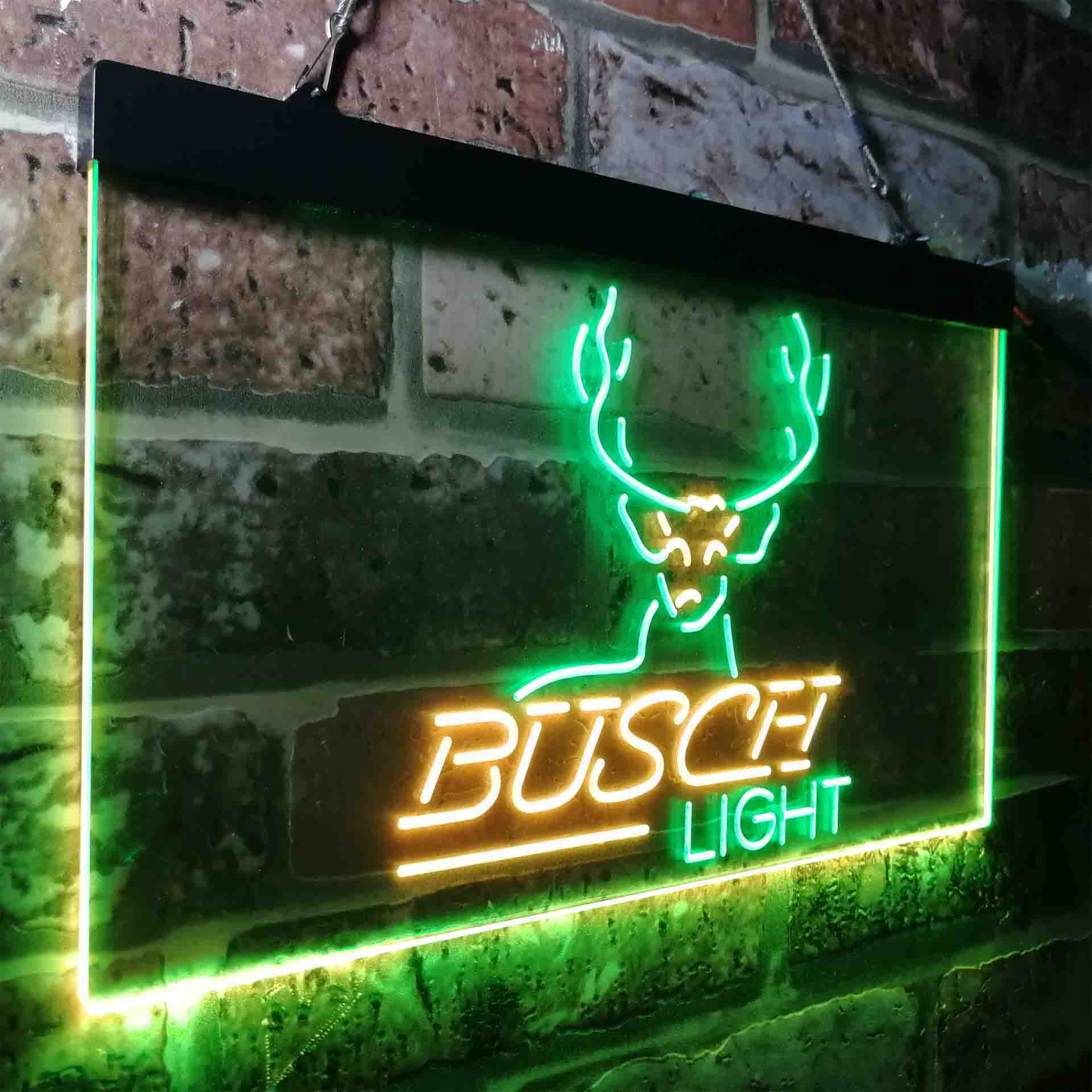 Busch Deer Hunting Beer Light Neon-Like LED Sign - Image 19