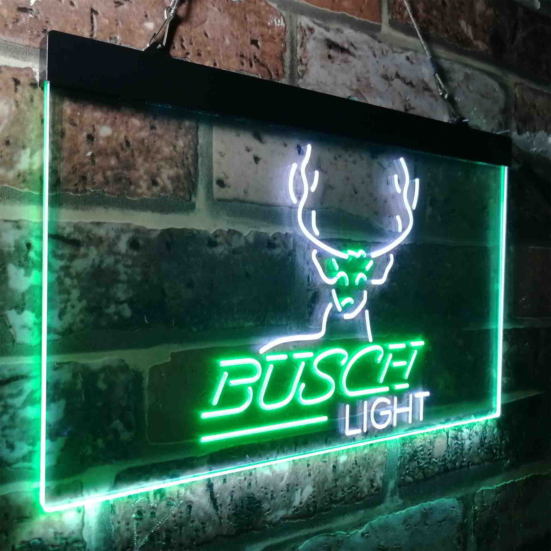Busch Deer Hunting Beer Light Neon-Like LED Sign - Image 21