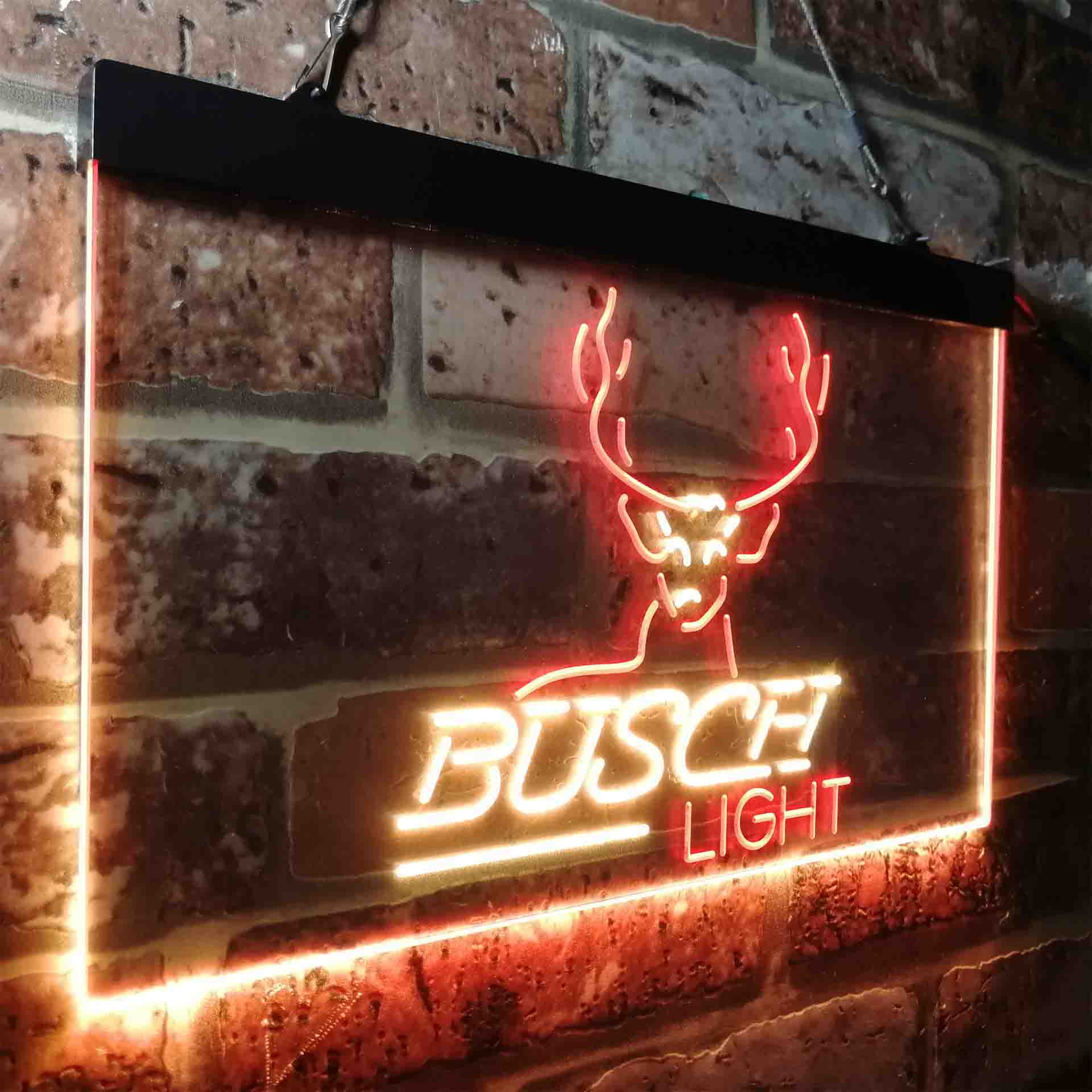 Busch Deer Hunting Beer Light Neon-Like LED Sign - Image 23