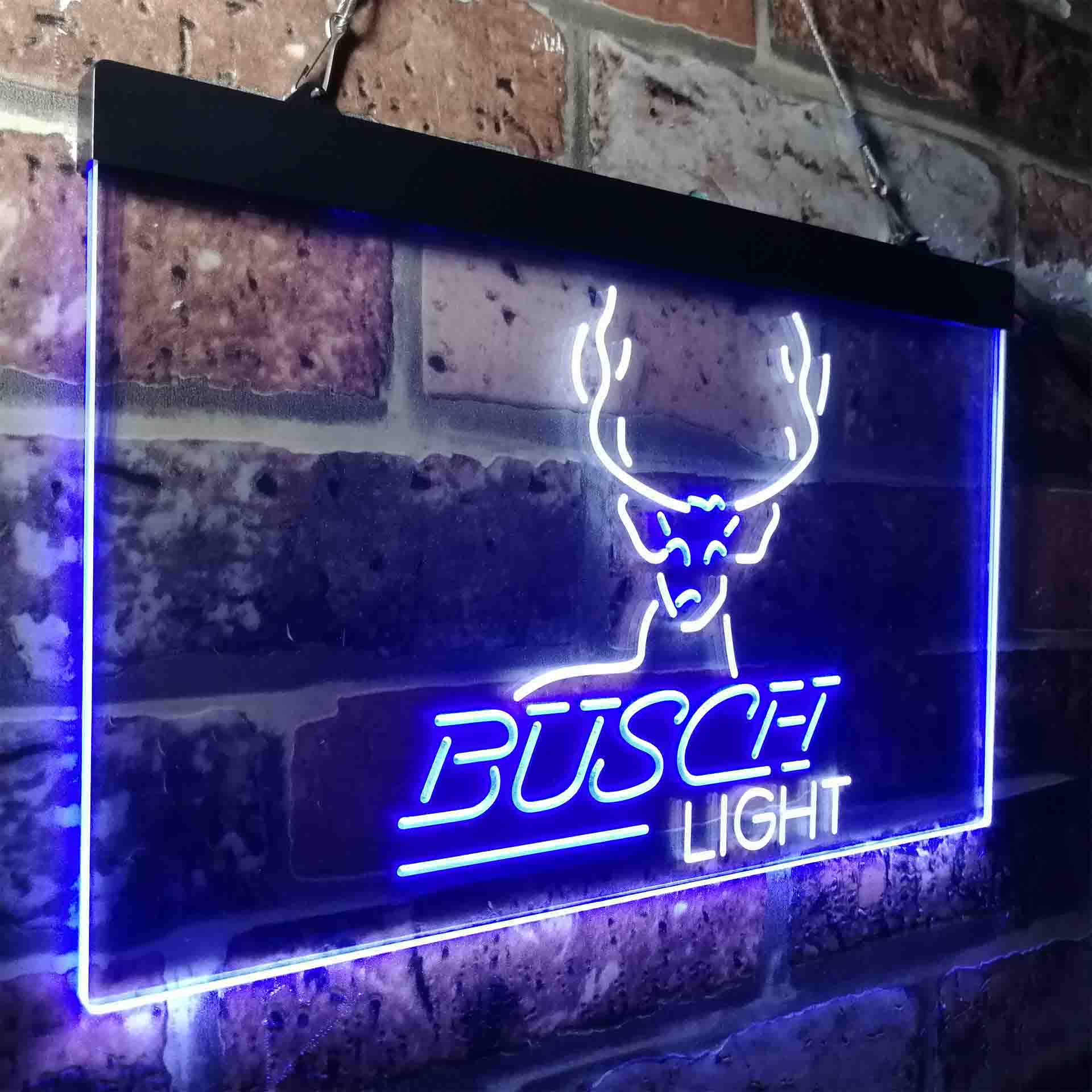 Busch Deer Hunting Beer Light Neon-Like LED Sign - Image 24