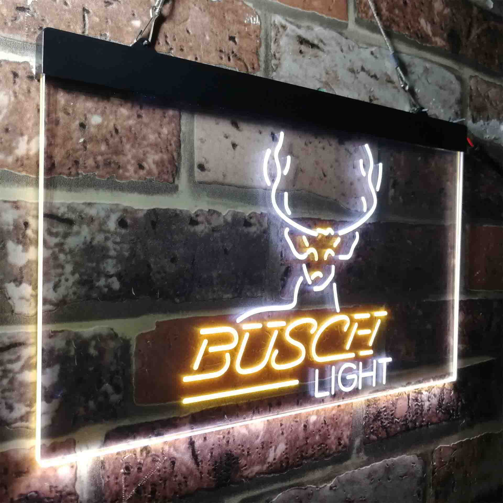 Busch Deer Hunting Beer Light Neon-Like LED Sign - Image 26