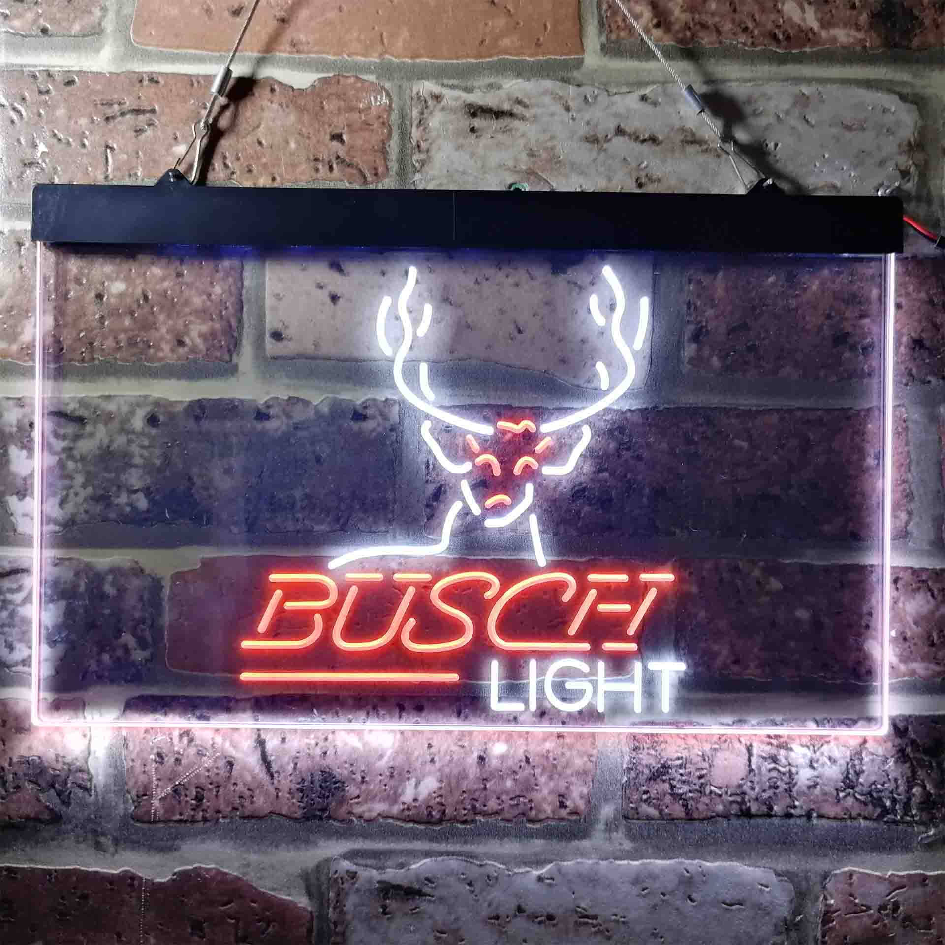 Busch Deer Hunting Beer Light Neon-Like LED Sign - Image 3
