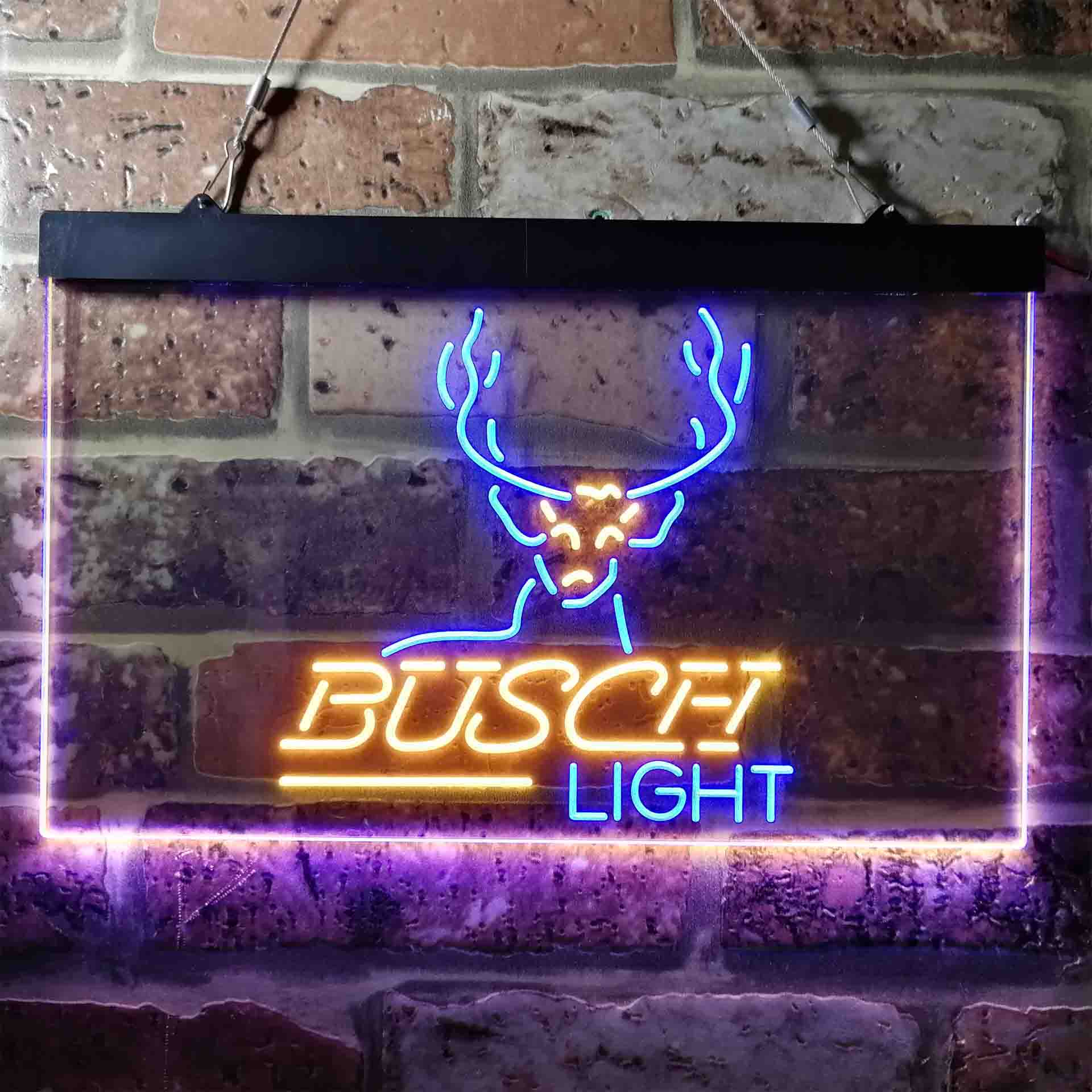 Busch Deer Hunting Beer Light Neon-Like LED Sign - Image 5